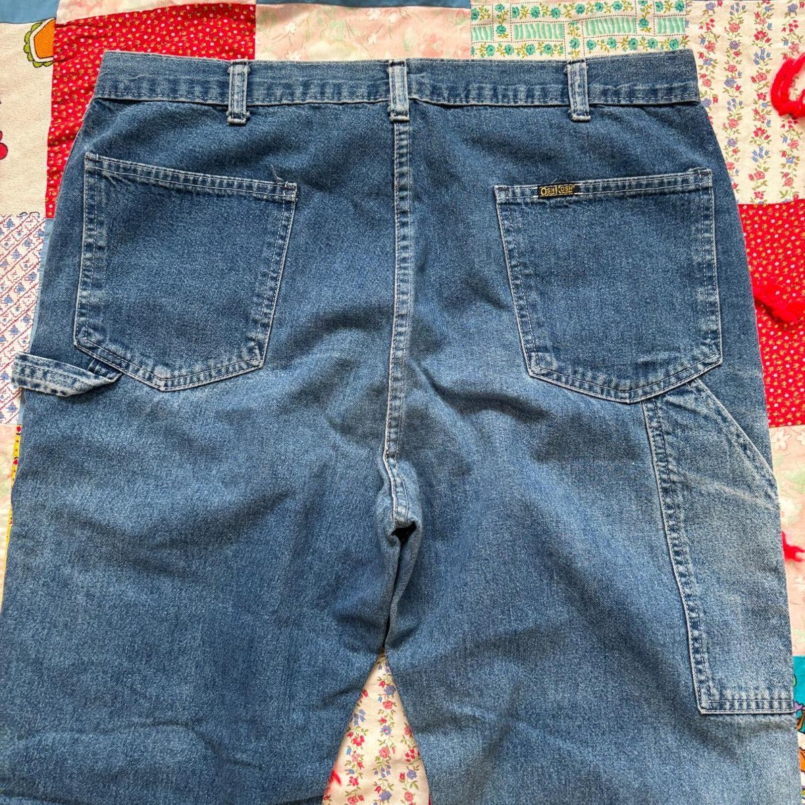 Oshkosh × Vintage True vintage 60s 70s oshkosh mens classic blue jeans 34x32.5 Size US 34 / EU 50 - 1 Thumbnail