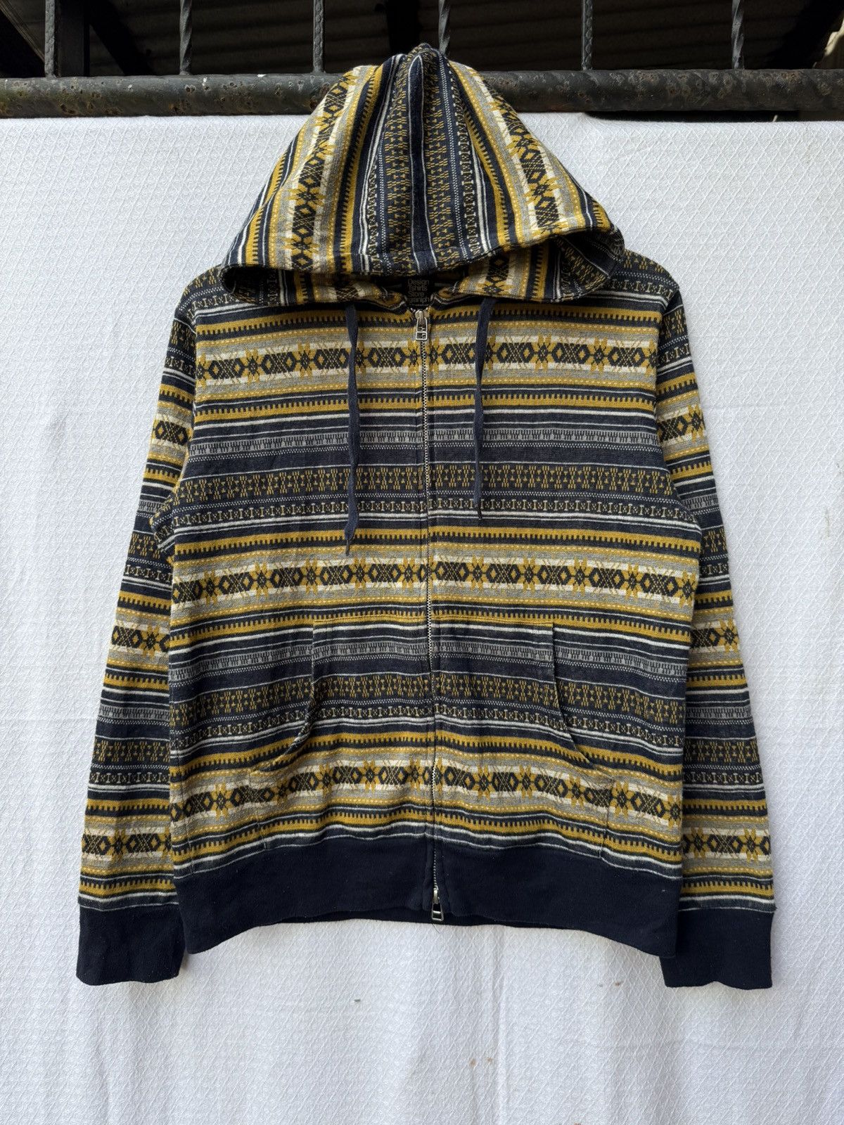 Design Graniph MultiCollor Zip Up Hoodie