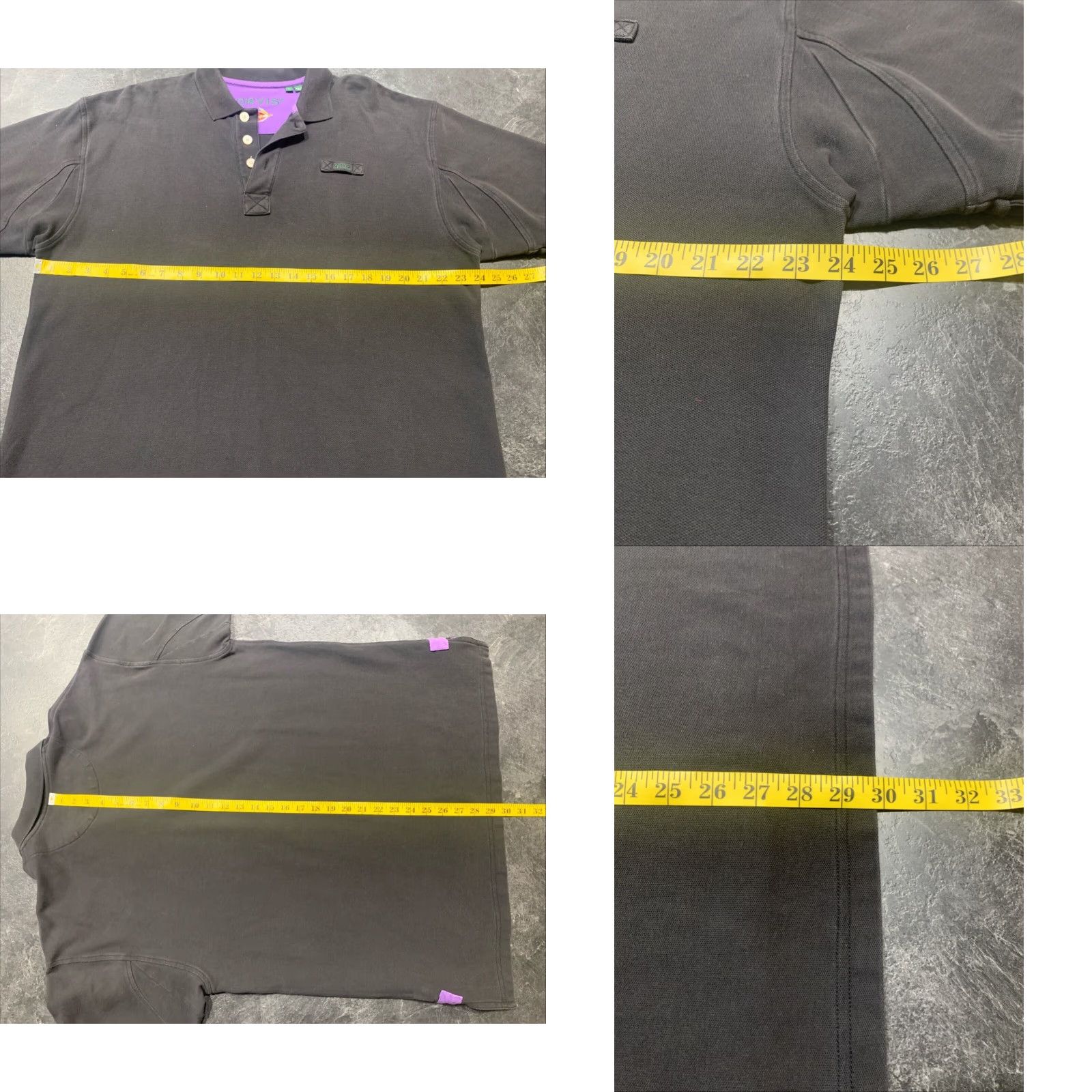 Orvis Orvis Fly Fishing Polo Shirt Black Short Sleeve Adult Large Logo Casual Mens Size US L / EU 52-54 / 3 - 8 Thumbnail