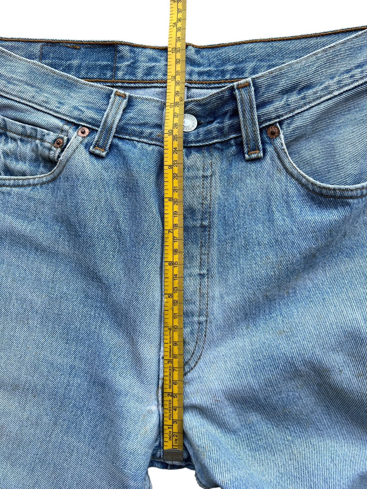 Levi's Vintage 90s Levi’s 501 USA Stone Wash Denim Jeans 30x30 Size 30" / US 8 / IT 44 - 13 Thumbnail