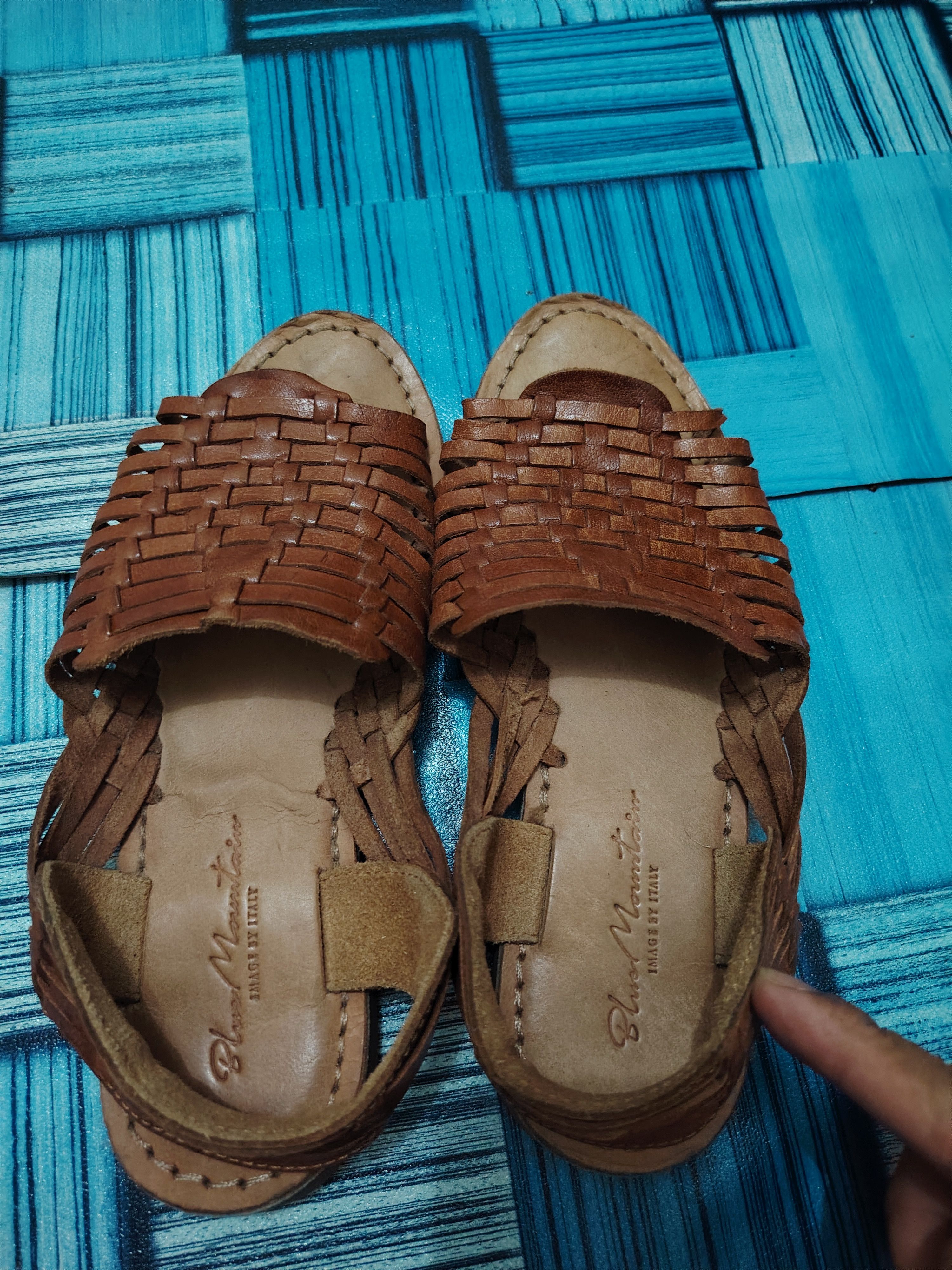 Japanese Brand Vtg Blue mountain indian sandals Size US 4 / IT 34 - 3 Thumbnail