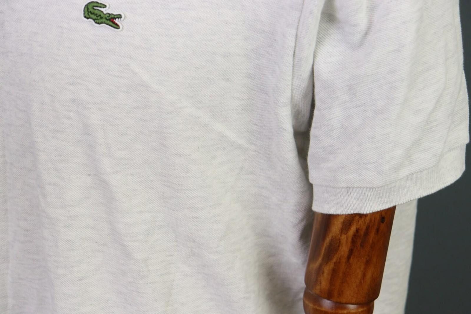 Lacoste Lacoste Classic Fit Gray Short Sleeve Polo Shirt Size 6 / XL Size US XL / EU 56 / 4 - 8 Thumbnail