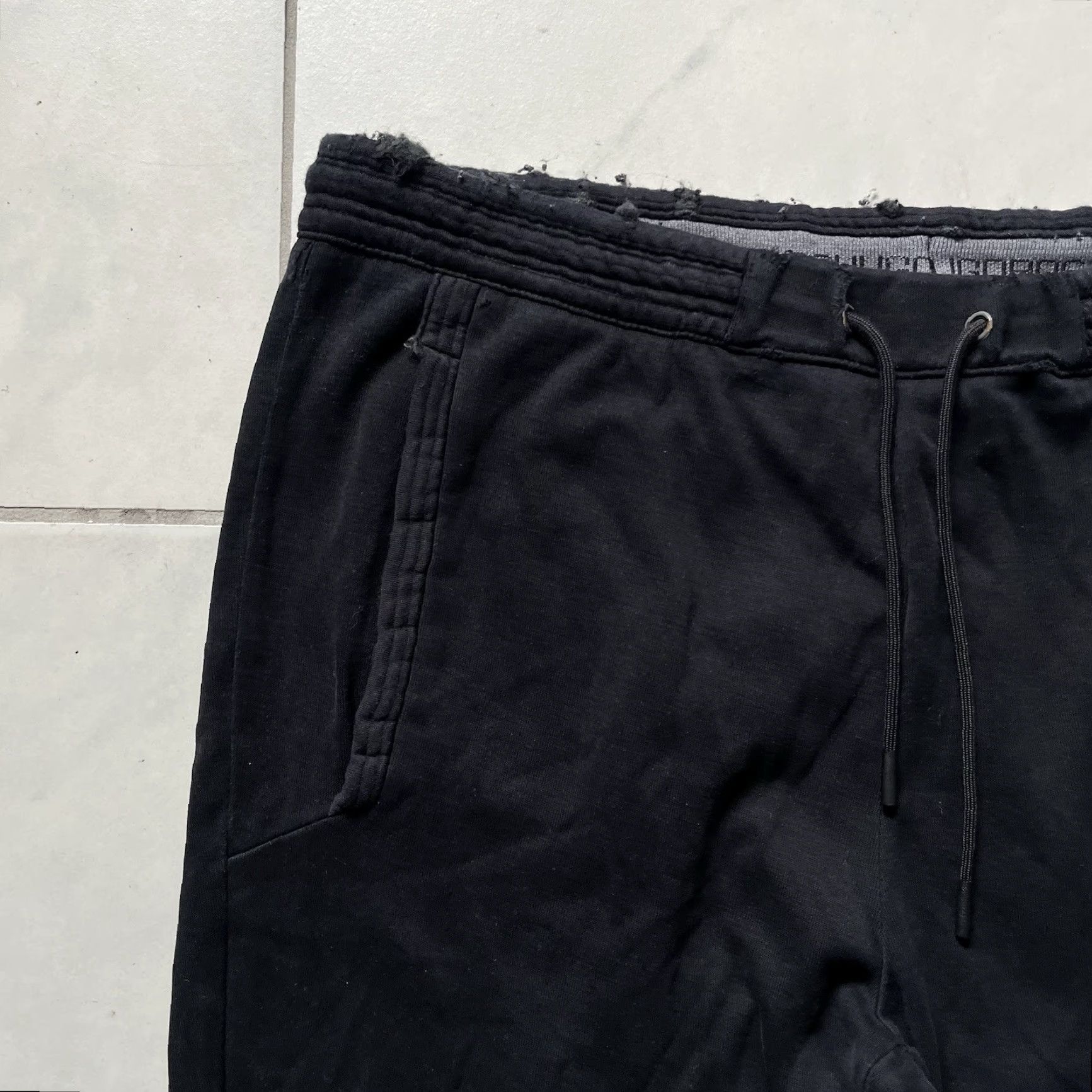 Hugo Boss HUGO BOSS Sweatpants Jogger XL Mens Cotton Polyester Pocket Drawstring Black 36x30 Inseam 30 Stretch Moisture Wicking Pockets Reflective Easy Care Size US 36 / EU 52 - 6 Thumbnail