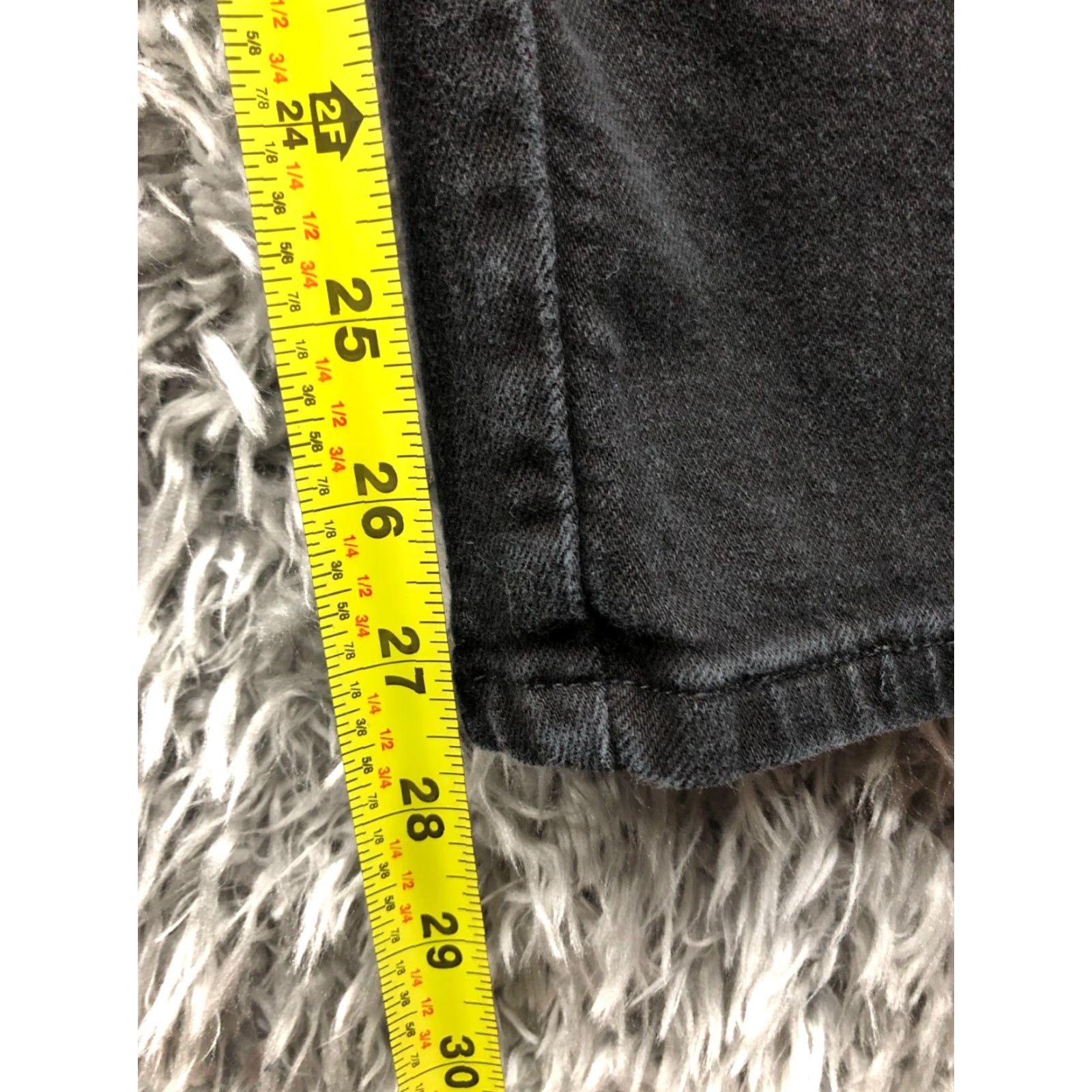 Lee Lee Relaxed Fit Jeans Womens Size 16 Dark Wash Black Denim High Rise 5-Pocket Pocket Jeans Mens? Womens Size 38" / US 16 / IT 52 - 3 Thumbnail
