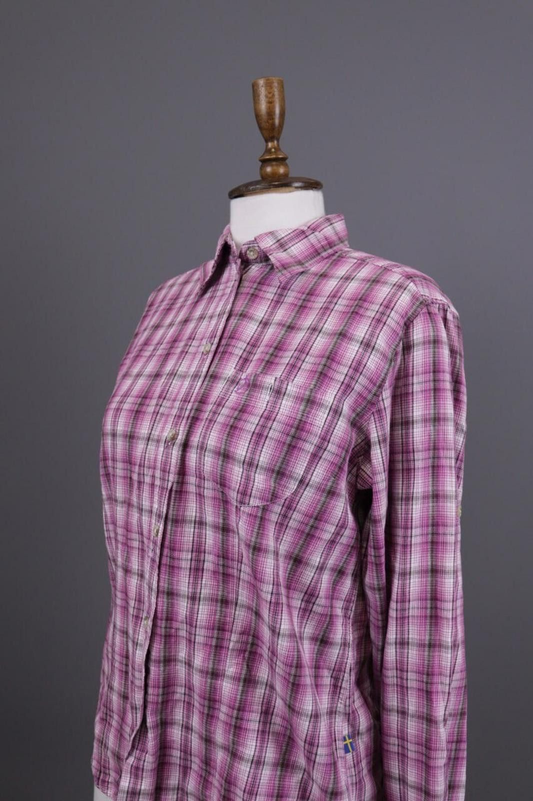 Fjallraven Fjall Raven Check Hiking Button Down Top Blouse Shirt Size M Size M / US 6-8 / IT 42-44 - 7 Thumbnail