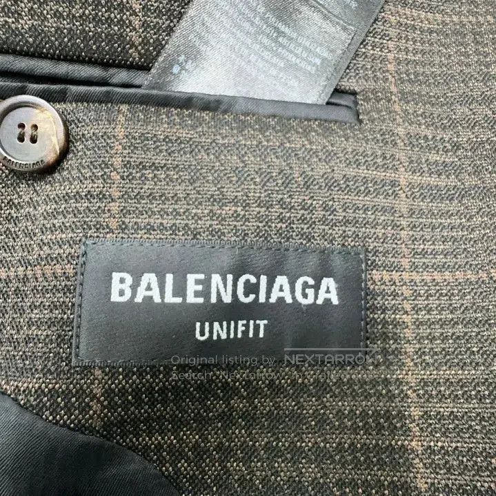 Balenciaga Balenciaga SS22 Brown Double-Breasted Blazer. Size US M / EU 48-50 / 2 - 3 Thumbnail