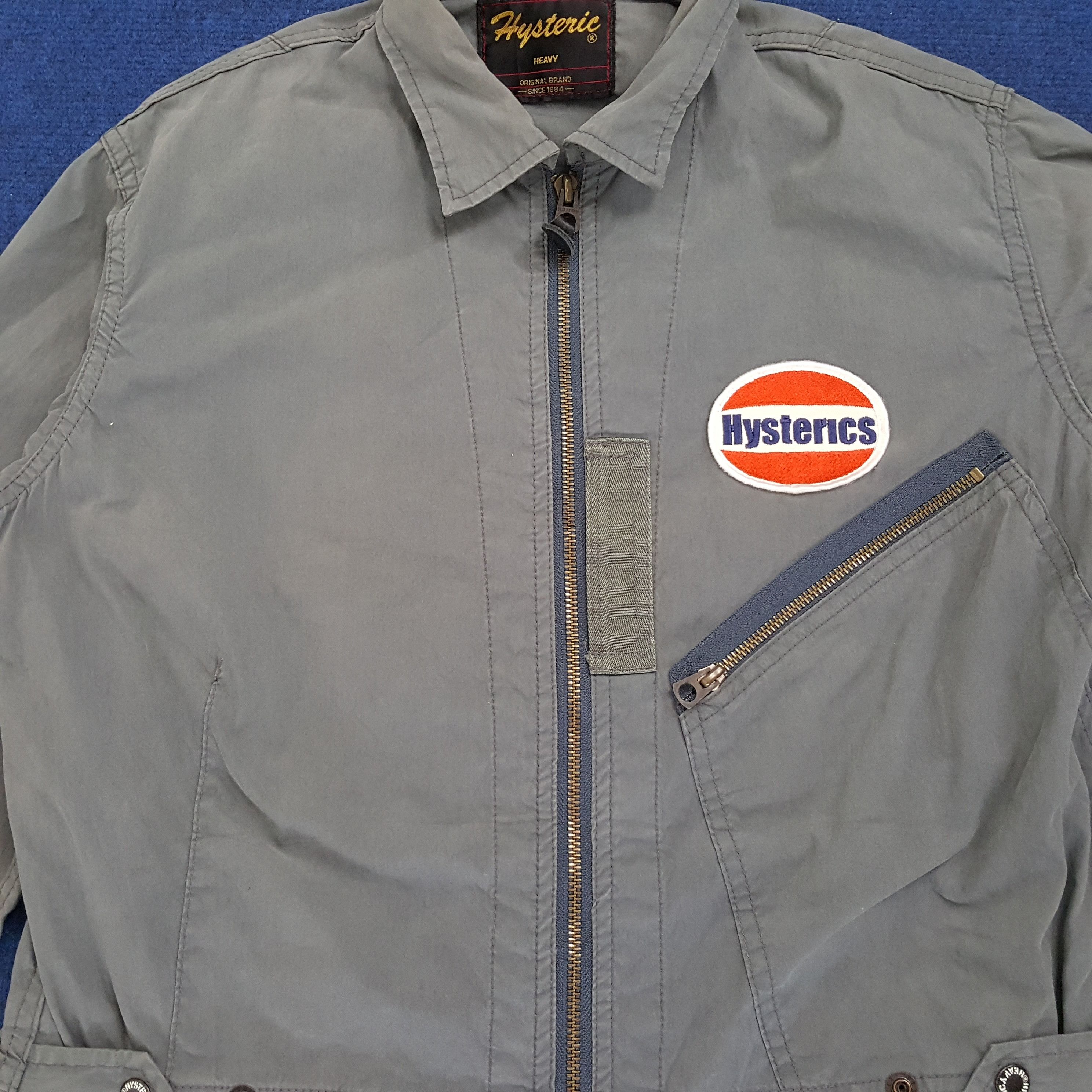 Hysteric Glamour × Japanese Brand × Vintage Vintage Hysteric Glamour Workwear Custom Logo Coverall Size US M / EU 48-50 / 2 - 5 Thumbnail