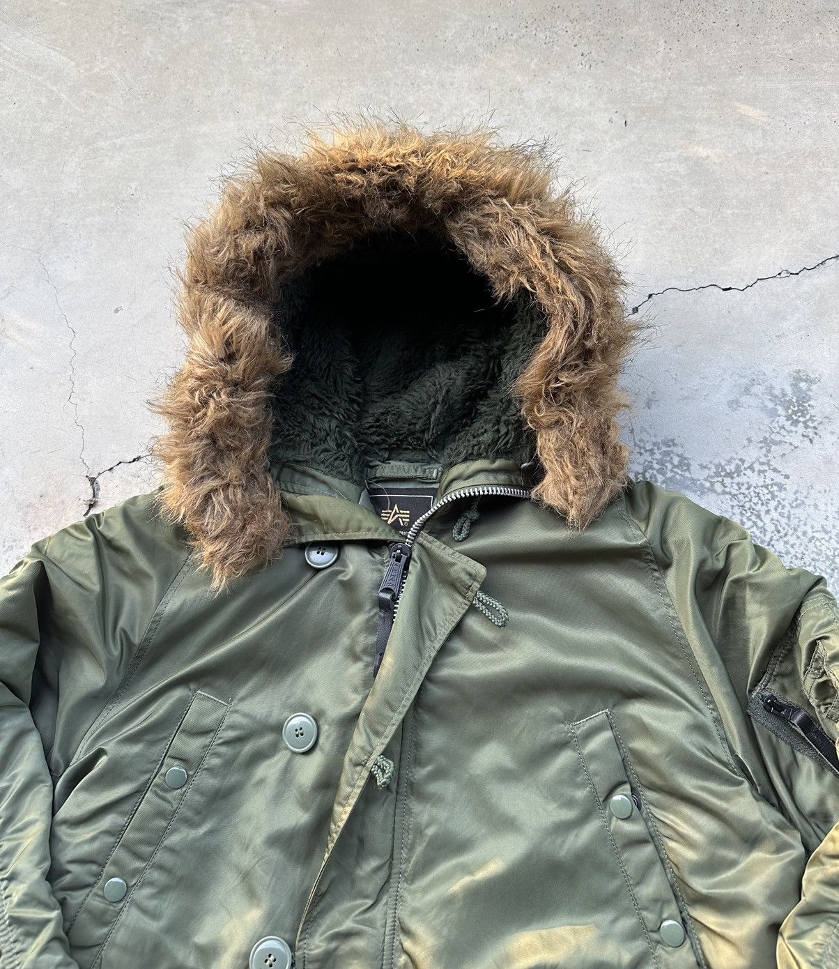 Alpha Industries 🪖Alpha Industries Parka Jacket Size US L / EU 52-54 / 3 - 3 Thumbnail