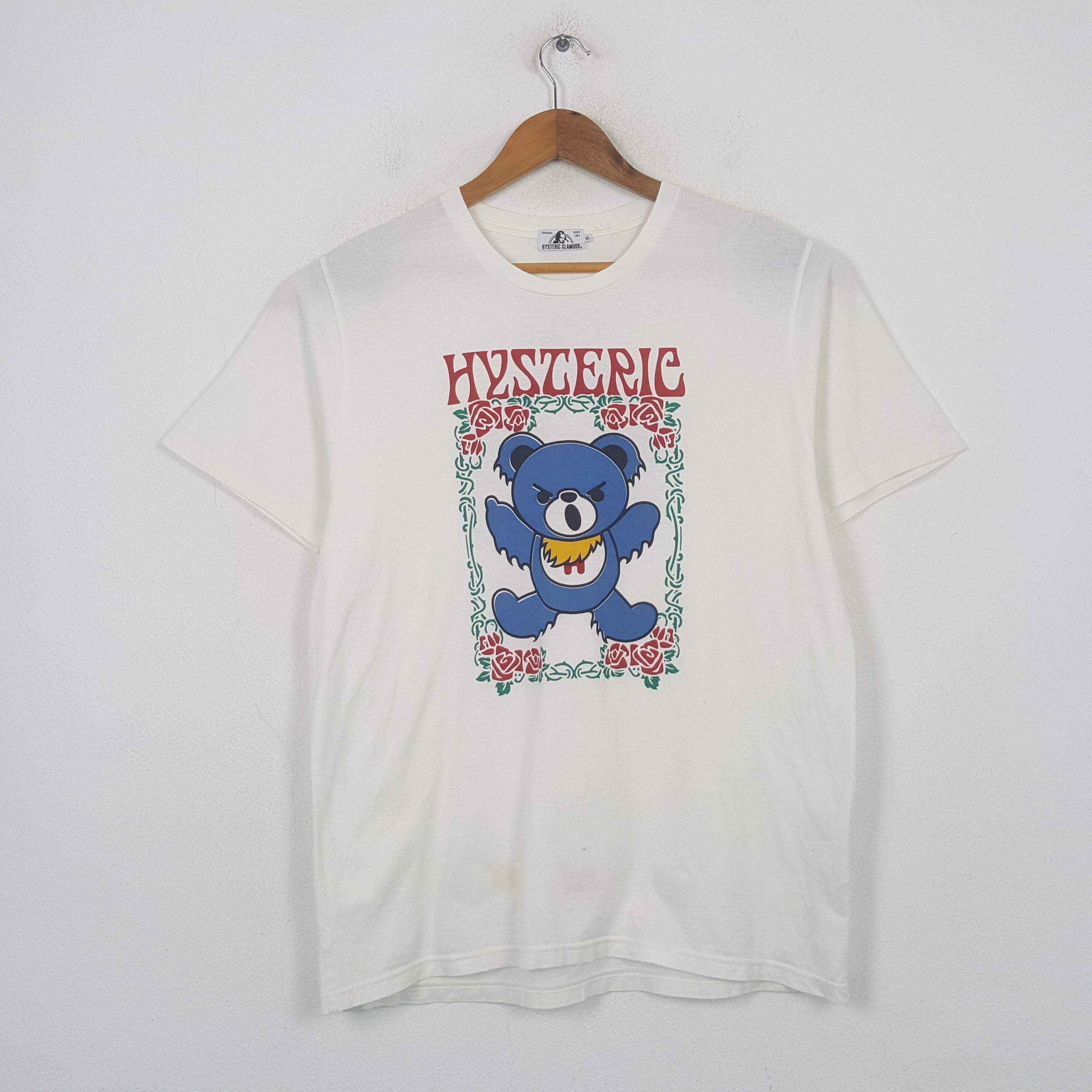 Hysteric Glamour Vintage Hysteric Glamour Japan Fashion Brand T-shirt C294N41 Size US L / EU 52-54 / 3 - 1 Thumbnail