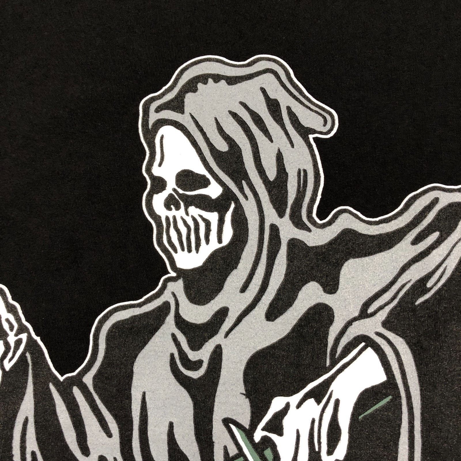 Warren Lotas Warren Lotas Time Is Precious Death Grim Reaper Tee Large Size US L / EU 52-54 / 3 - 3 Thumbnail