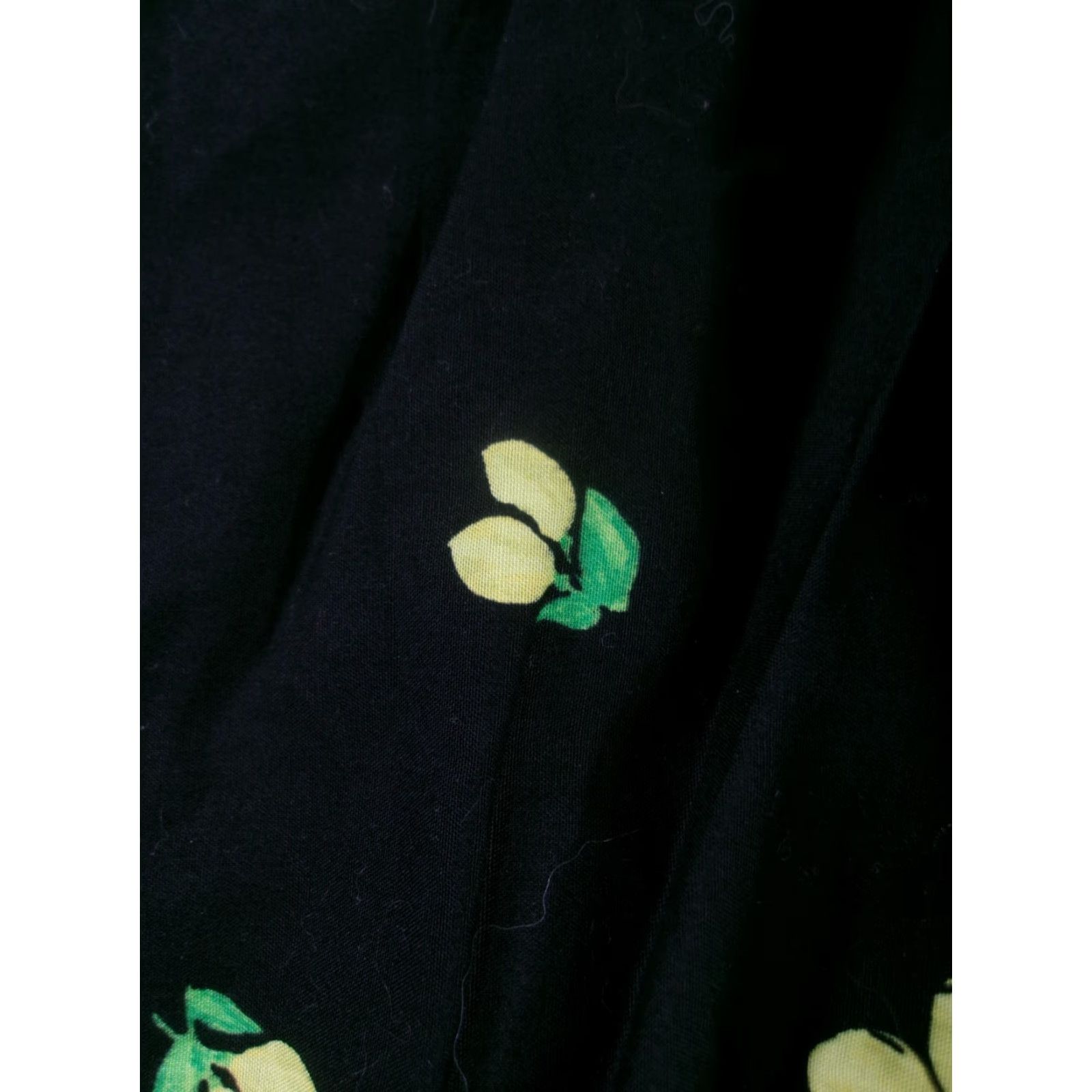 Vintage VINTAGE A New Day Dress Women XS Black Sleeveless Smocked Mini Sundress Casual Beachy 90s Bohemian Tropical Size XS / US 0-2 / IT 36-38 - 3 Thumbnail