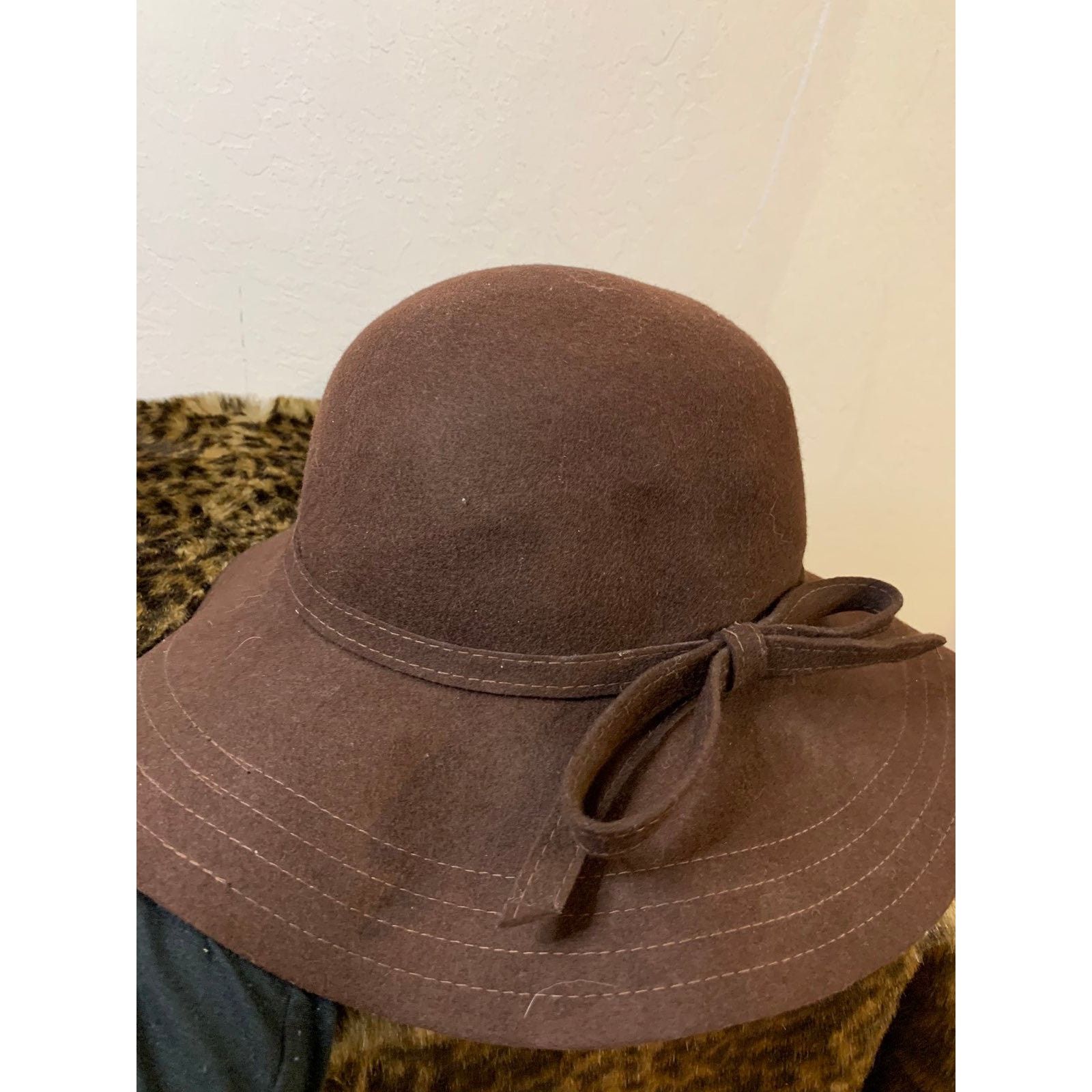 Other Wool Hat Brown Color Women One Size Fit All Size ONE SIZE - 11 Thumbnail