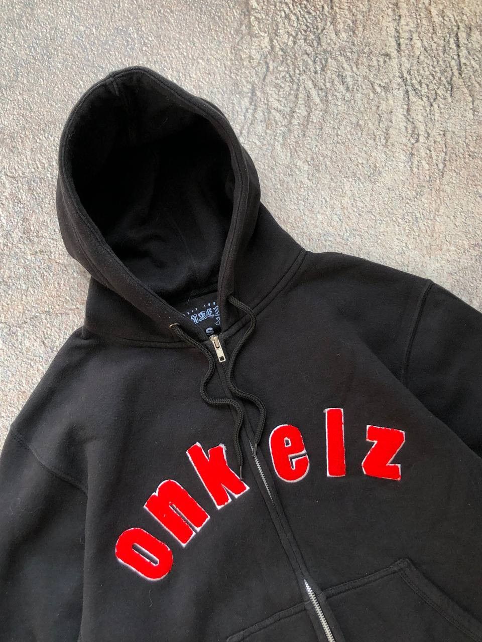 Band Tees × Vintage Mens zip Hoodies Bohse Onkelz Vintage Size L Size US S / EU 44-46 / 1 - 4 Thumbnail
