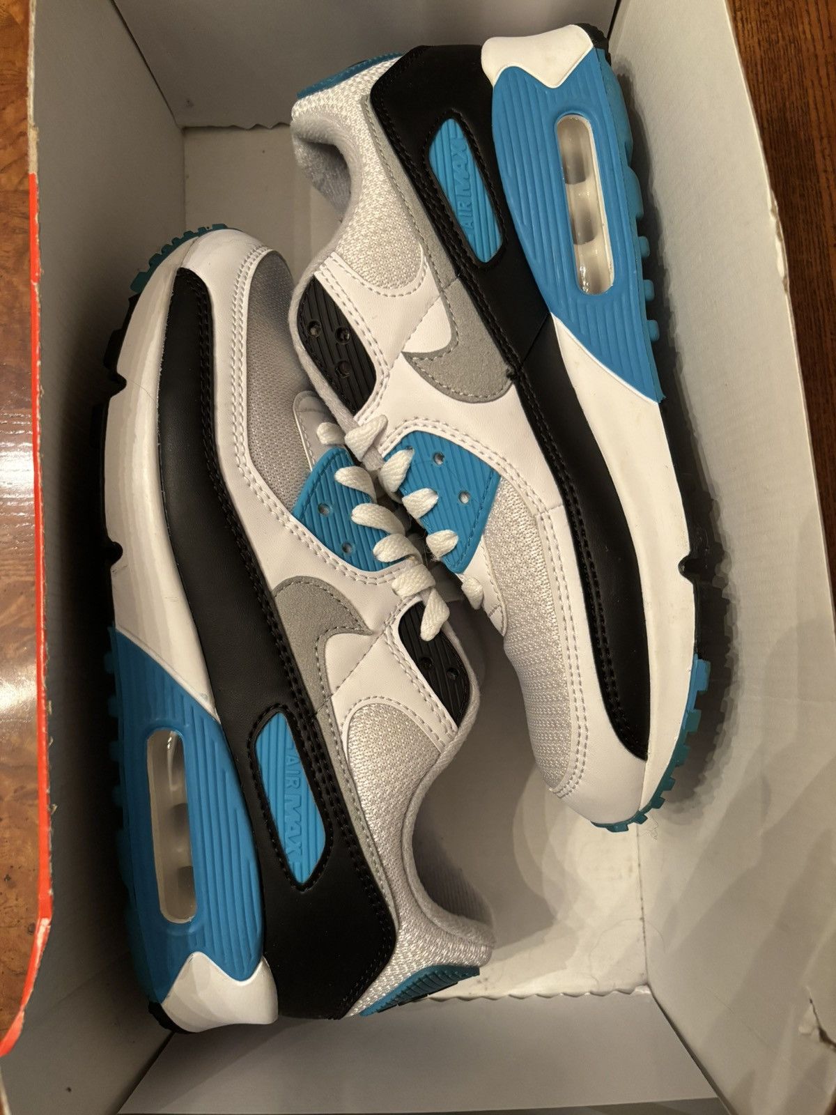 Nike Nike Air Max 90 Retro 'Laser Blue' 2020 Size US 7 / EU 40 - 8 Thumbnail
