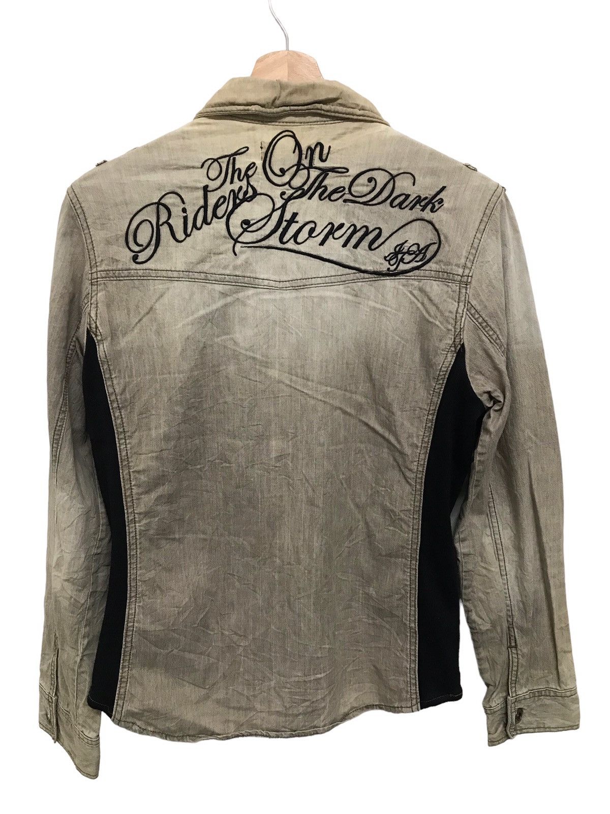 In The Attic 🔥🔥IN THE ATTICT Multizipper Embroidered Punk Style Jacket Size US M / EU 48-50 / 2 - 8 Thumbnail
