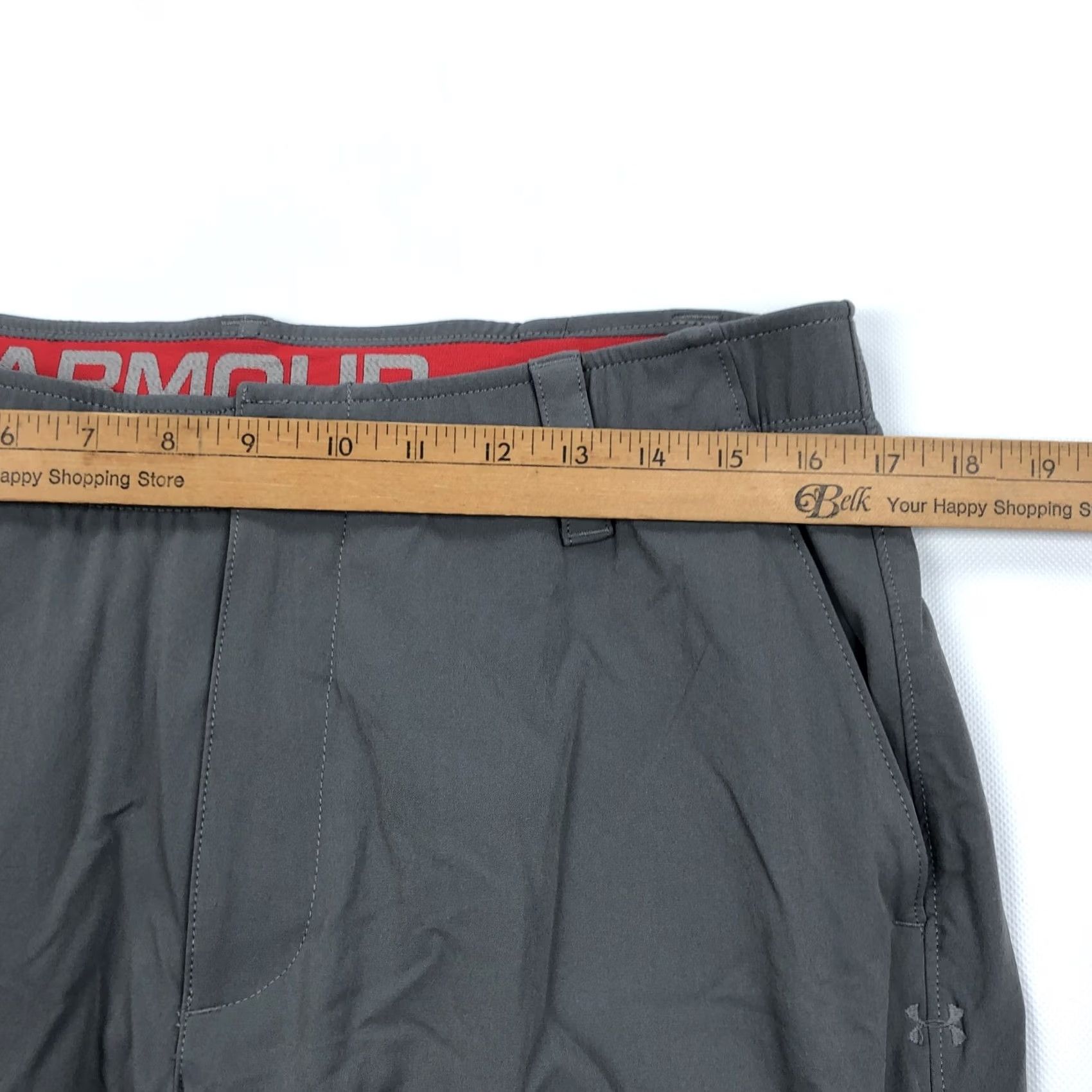 Under Armour Under Armour Men's Performance Golf Pants Flat Front Straight Leg Gray Size 36 Regular Inseam 32 Size US 36 / EU 52 - 7 Thumbnail