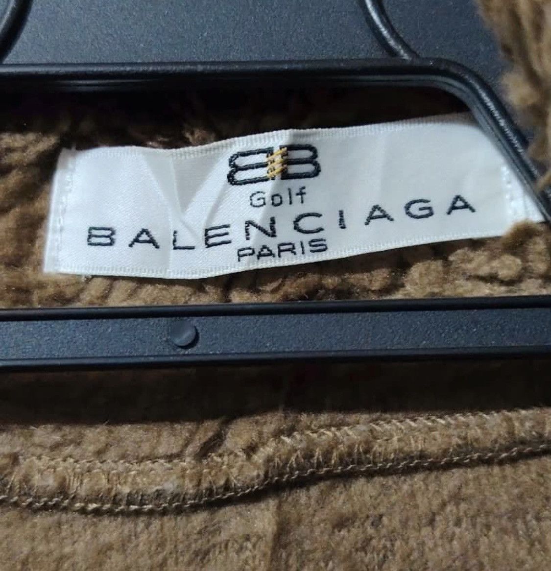 Balenciaga Balenciaga fleece B logo jacket half zipper Size US L / EU 52-54 / 3 - 6 Thumbnail
