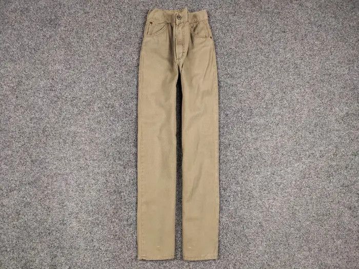 Levi's Vintage Levi's 646 0419 Big E Orange Tag Jeans Beige Pants Size US 30 / EU 46 - 1 Thumbnail