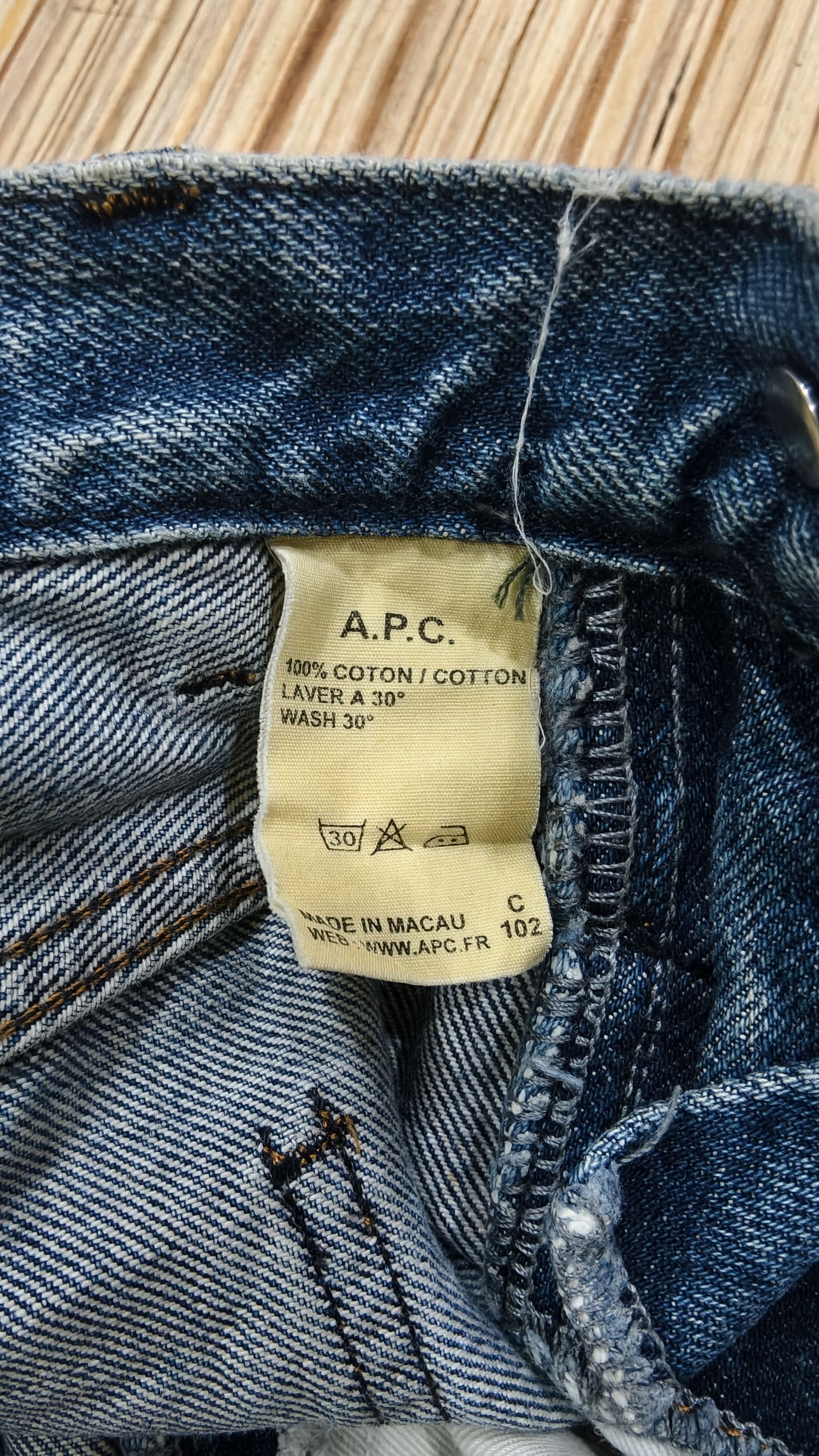 A.P.C. Apc carpenters denim jeans Size US 30 / EU 46 - 5 Thumbnail