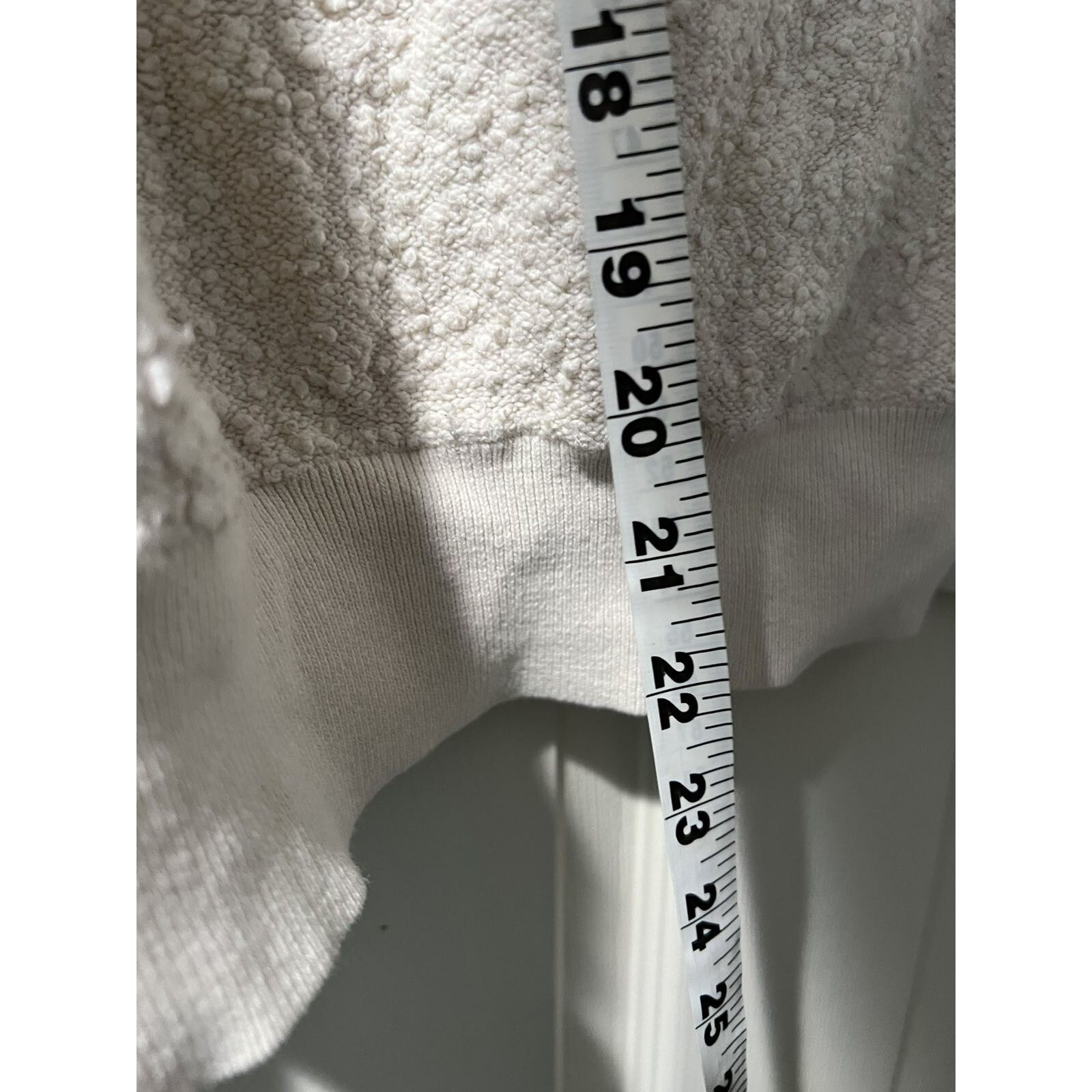 Free People Free People Women Sweater Cream Petite Small A000390 Size S / US 4 / IT 40 - 4 Thumbnail