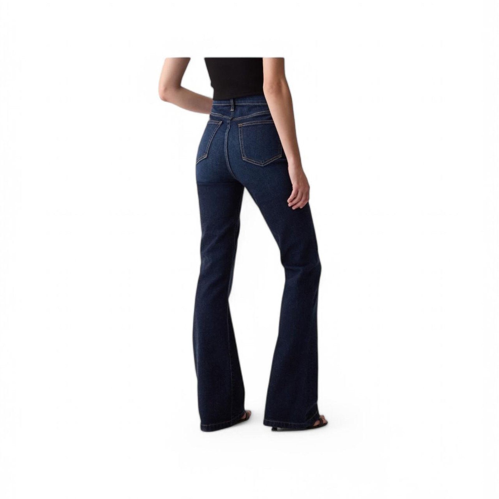 Gap GAP Women’s 70s Flare High Rise Denim Jeans - 27 NWT Size 27" / US 4 / IT 40 - 1 Thumbnail