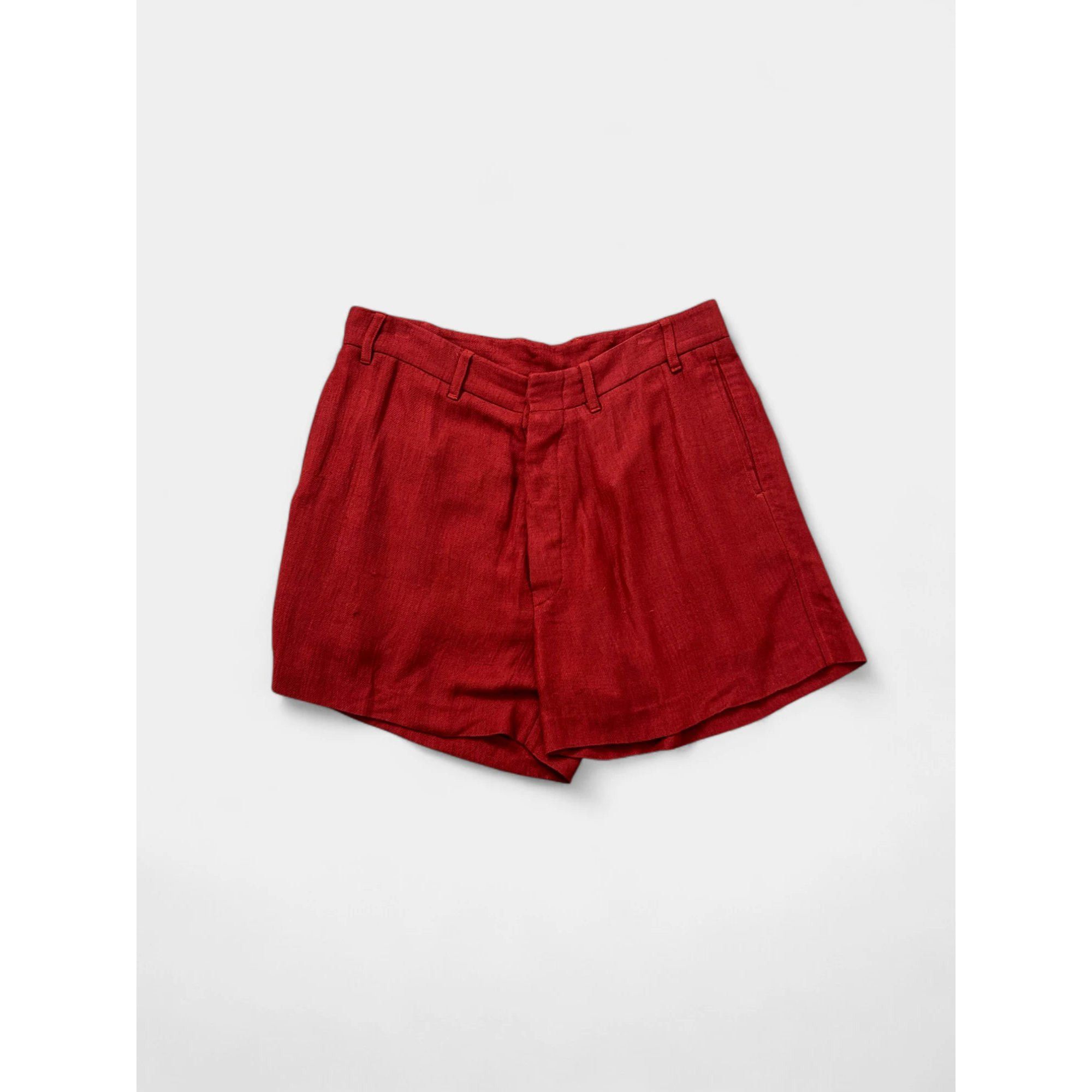 Ann Demeulemeester Ann Demeulemeester Sample Wool Tailored Shorts Size 32" / US 10 / IT 46 - 3 Thumbnail