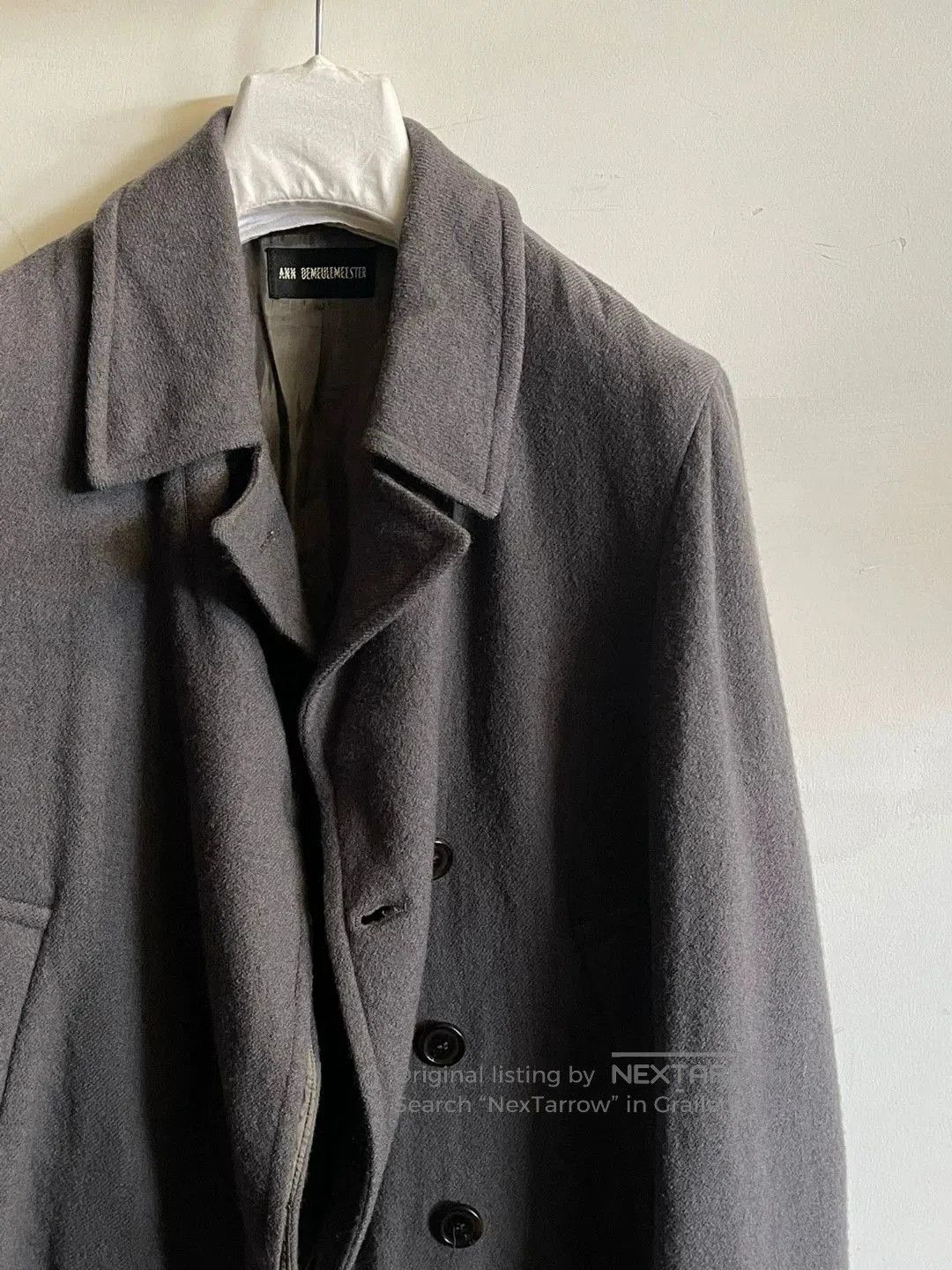 Ann Demeulemeester Short Belted Jacket by Ann Demeulemeester. Size US L / EU 52-54 / 3 - 8 Thumbnail
