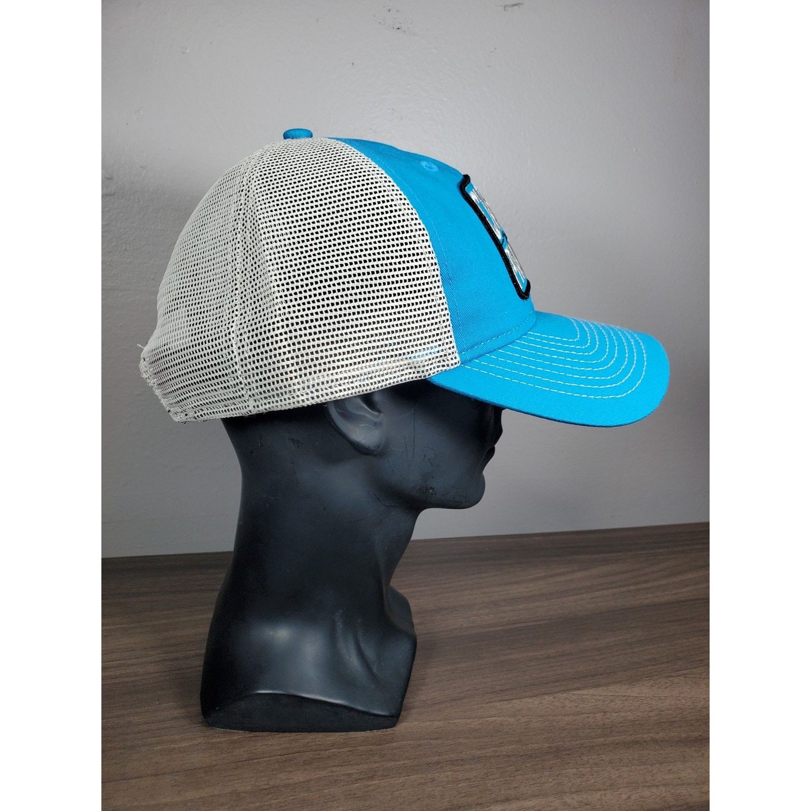 NFL × New Era Carolina Panthers 9Twenty Mesh Trucker Hat Snapback Cap NFL Size ONE SIZE - 6 Thumbnail