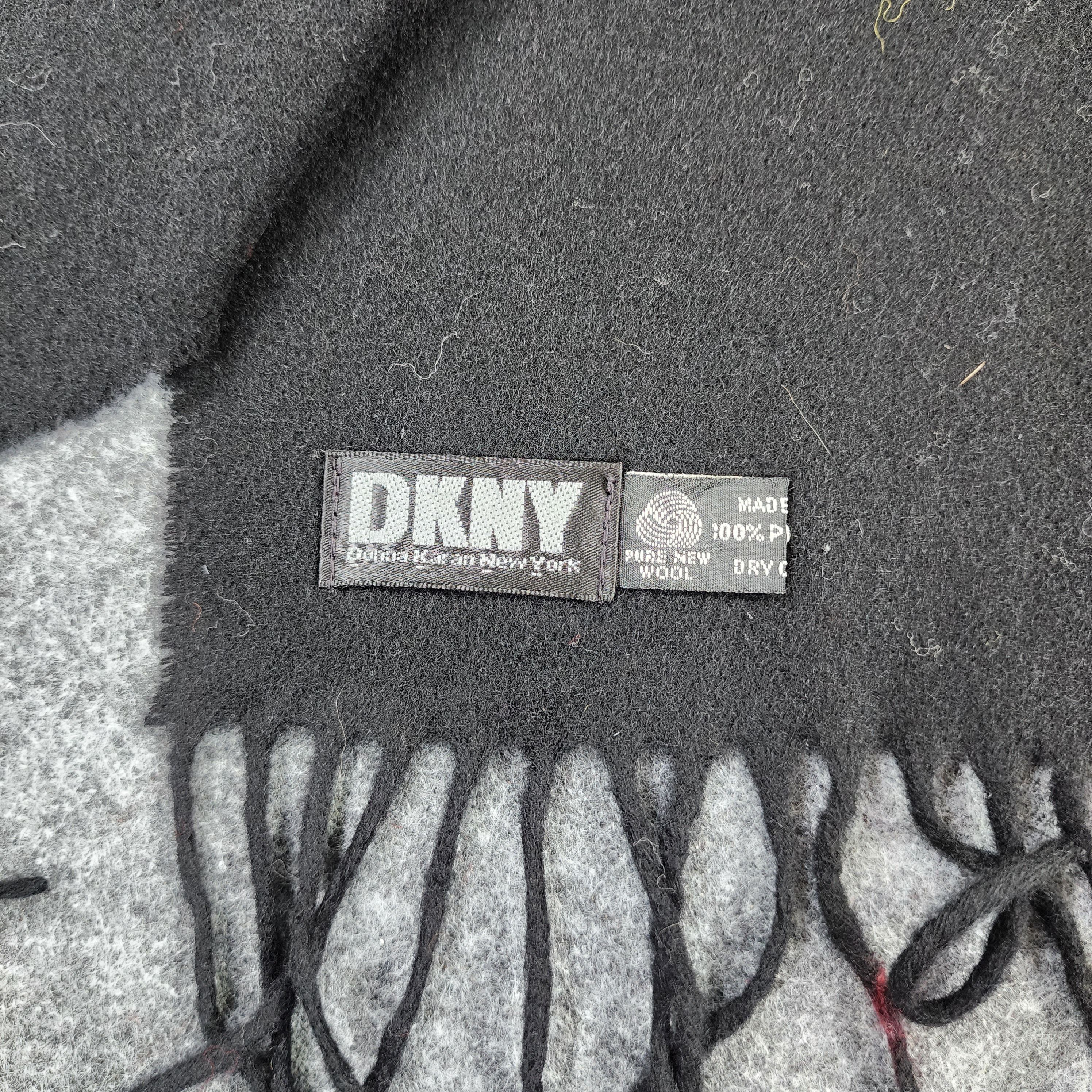 DKNY × Vintage Dkny Scarf / Muffler / Neckwear D027 Size ONE SIZE - 3 Thumbnail