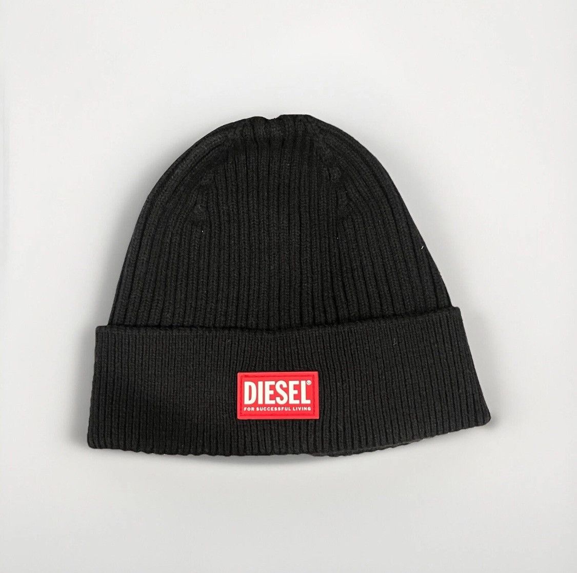 Diesel Diesel Vintage Beanie Hat with Big Logo 90's Streetwear Size ONE SIZE - 1 Thumbnail