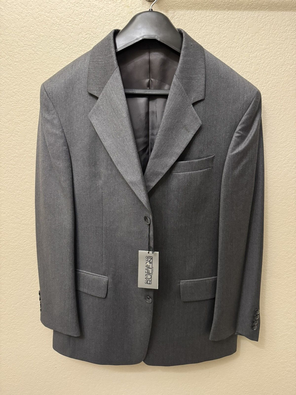 Other Gianfranco Ruffini Italy grey blazer Size 40R - 1 Thumbnail