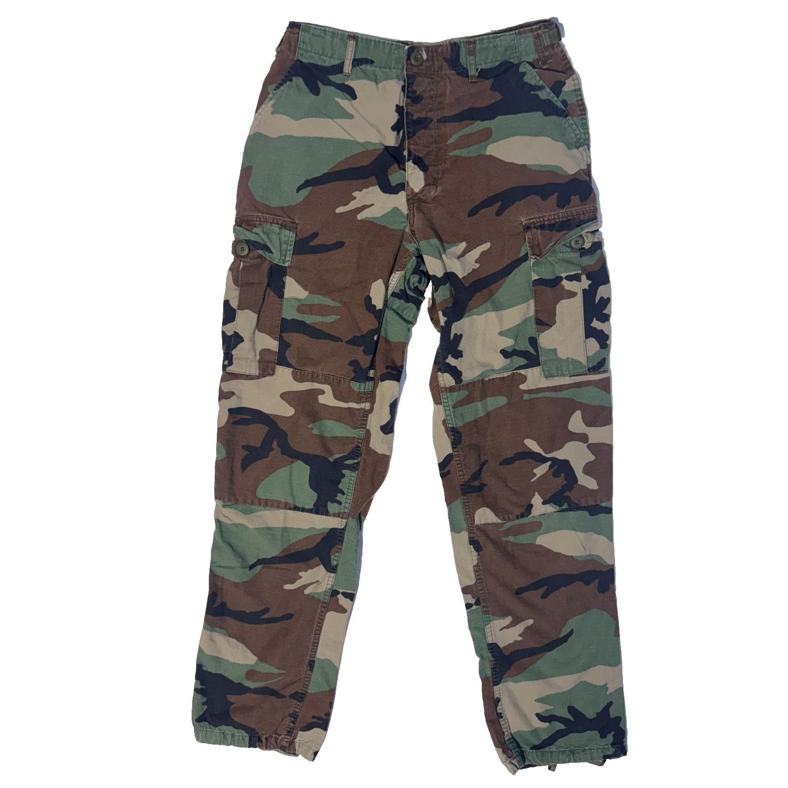 Other Woodland Camo Combat Pants Trousers BDU US Army Military Sur Size US 30 / EU 46 - 1 Thumbnail