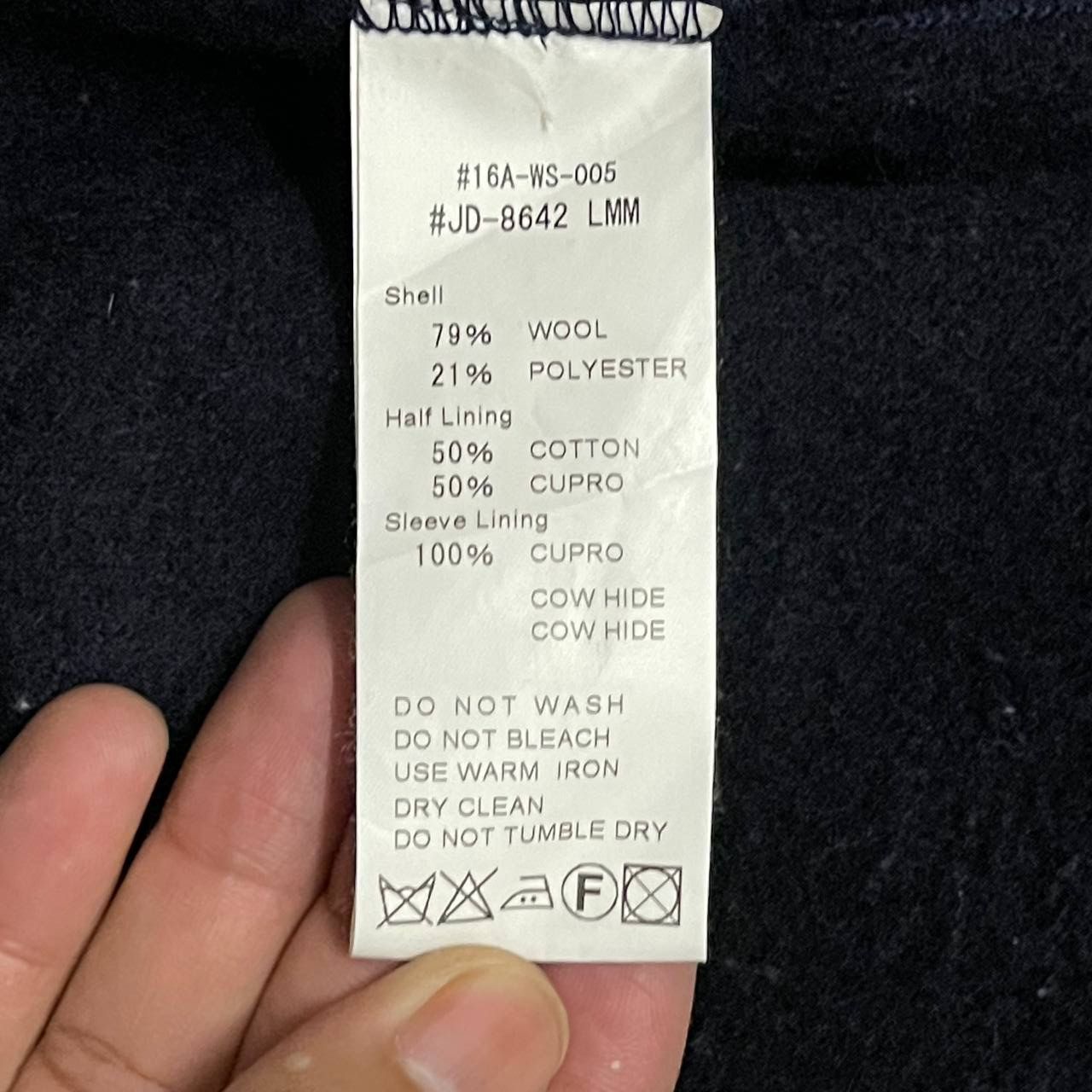 Danton Vintage Danton Vetements de Travail Long Coat Wool Size US S / EU 44-46 / 1 - 7 Thumbnail