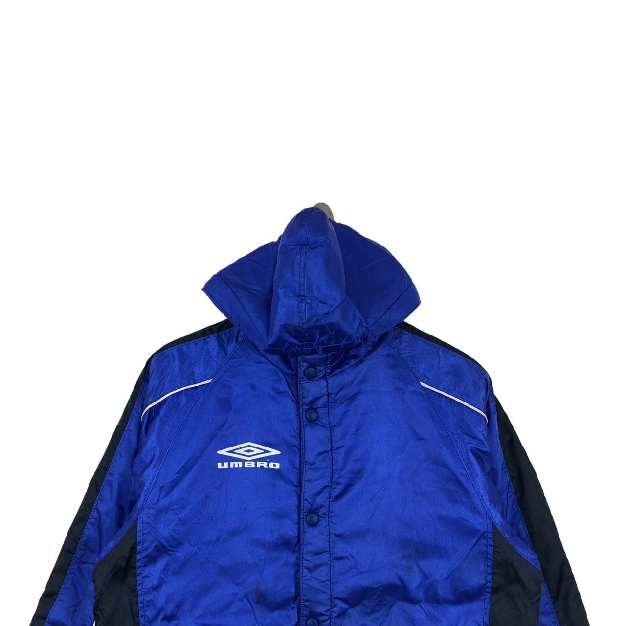 Umbro Vintage UMBRO ENGLAND Football Coach Jacket Windbreaker Size US M / EU 48-50 / 2 - 4 Thumbnail
