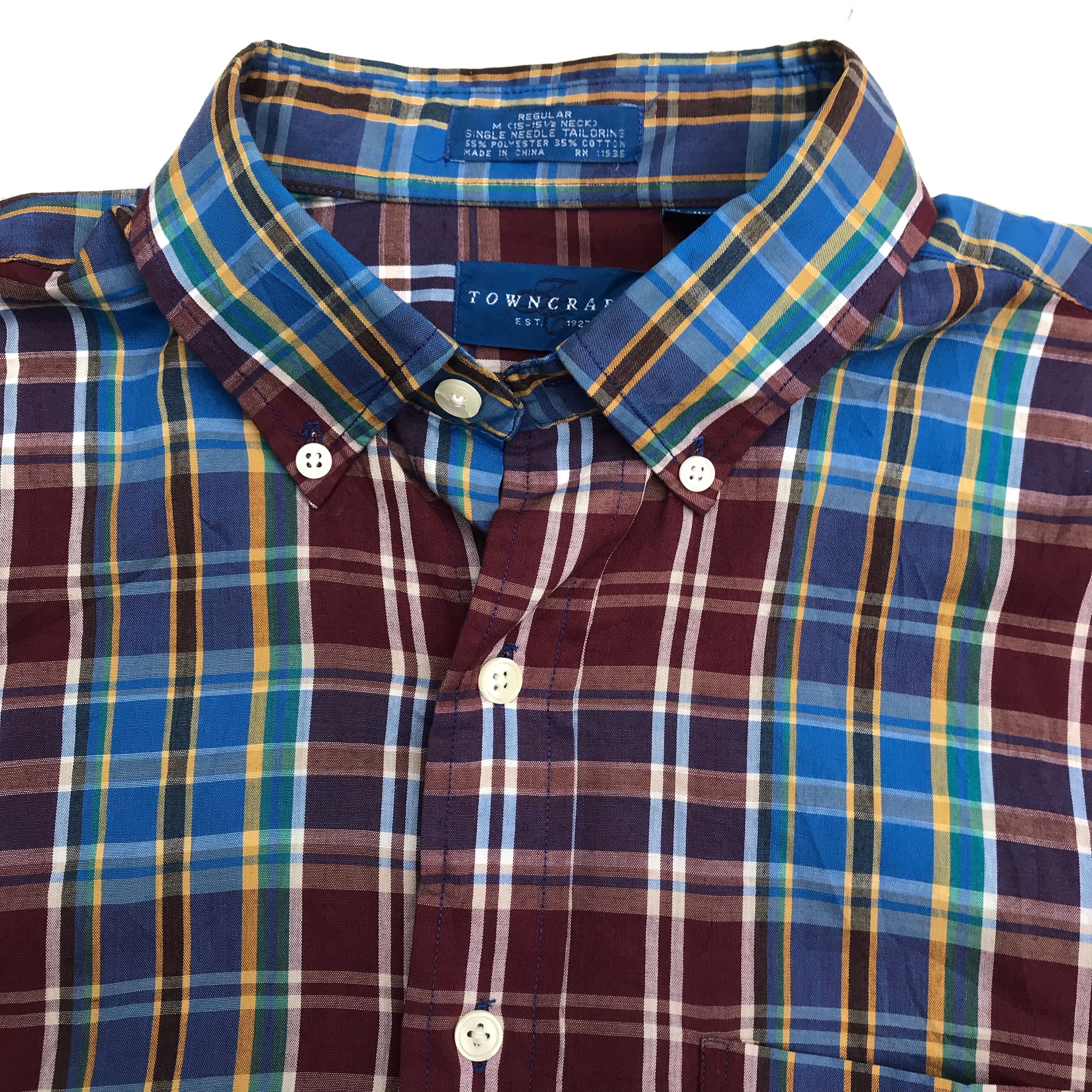 Towncraft Vintage Jc Penney Towncraft madrass ivy league Tartan Long Size US M / EU 48-50 / 2 - 4 Thumbnail
