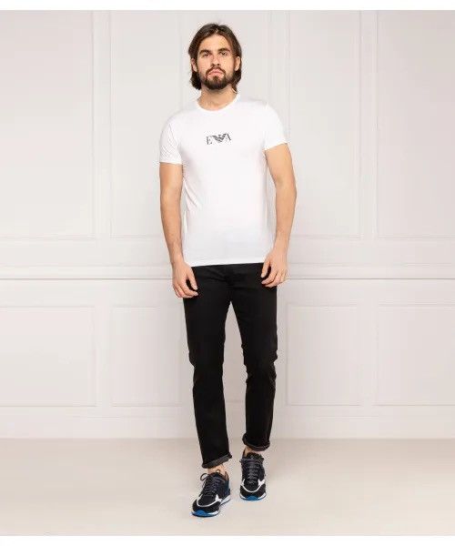 Emporio Armani 🇮🇹 Emporio Armani Luxury T-Shirt Underwear Minimal Eagle GA Size US M / EU 48-50 / 2 - 3 Thumbnail