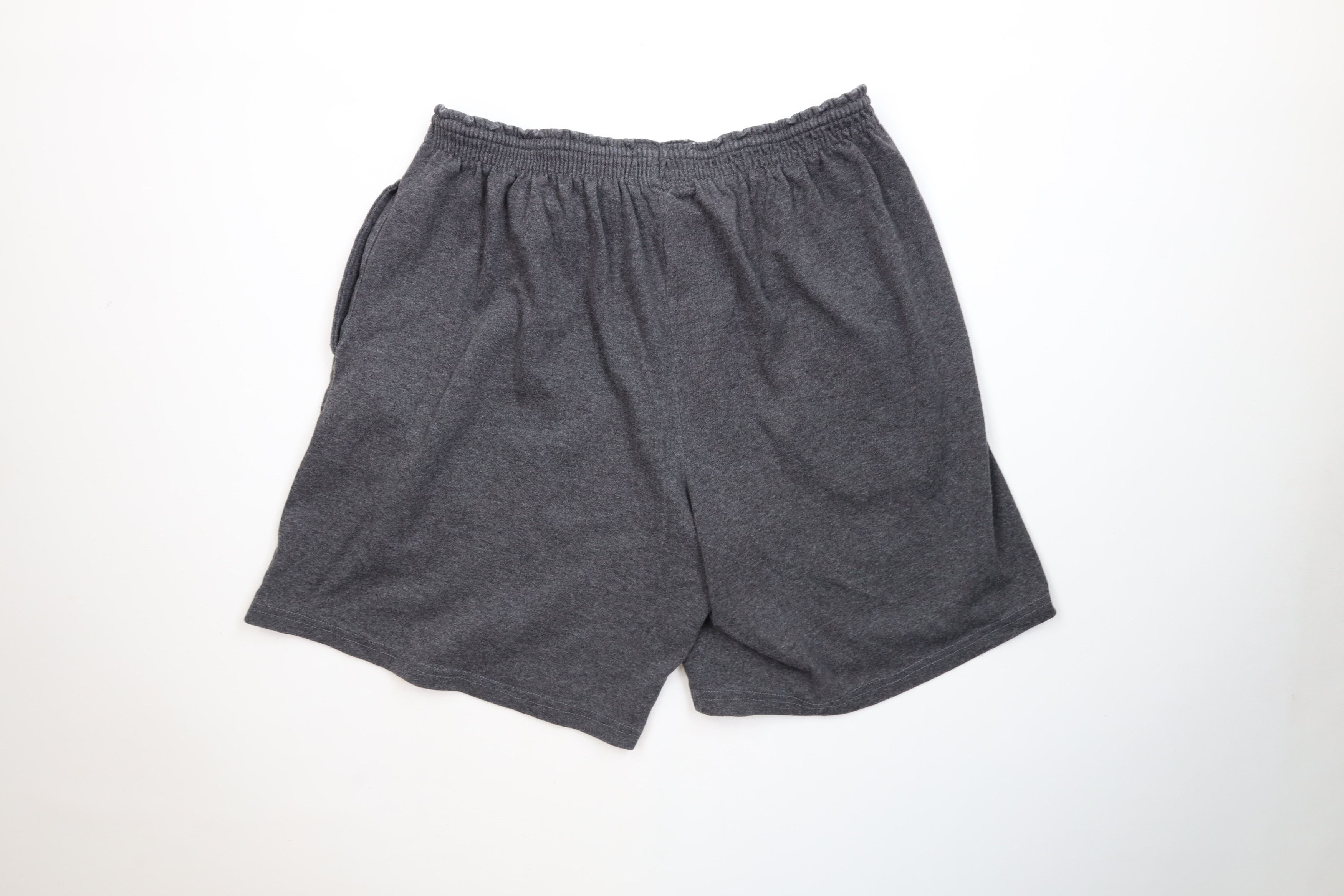 Champion Vintage Champion Above Knee Heavyweight Shorts Charcoal Gray Size US 34 / EU 50 - 10 Thumbnail