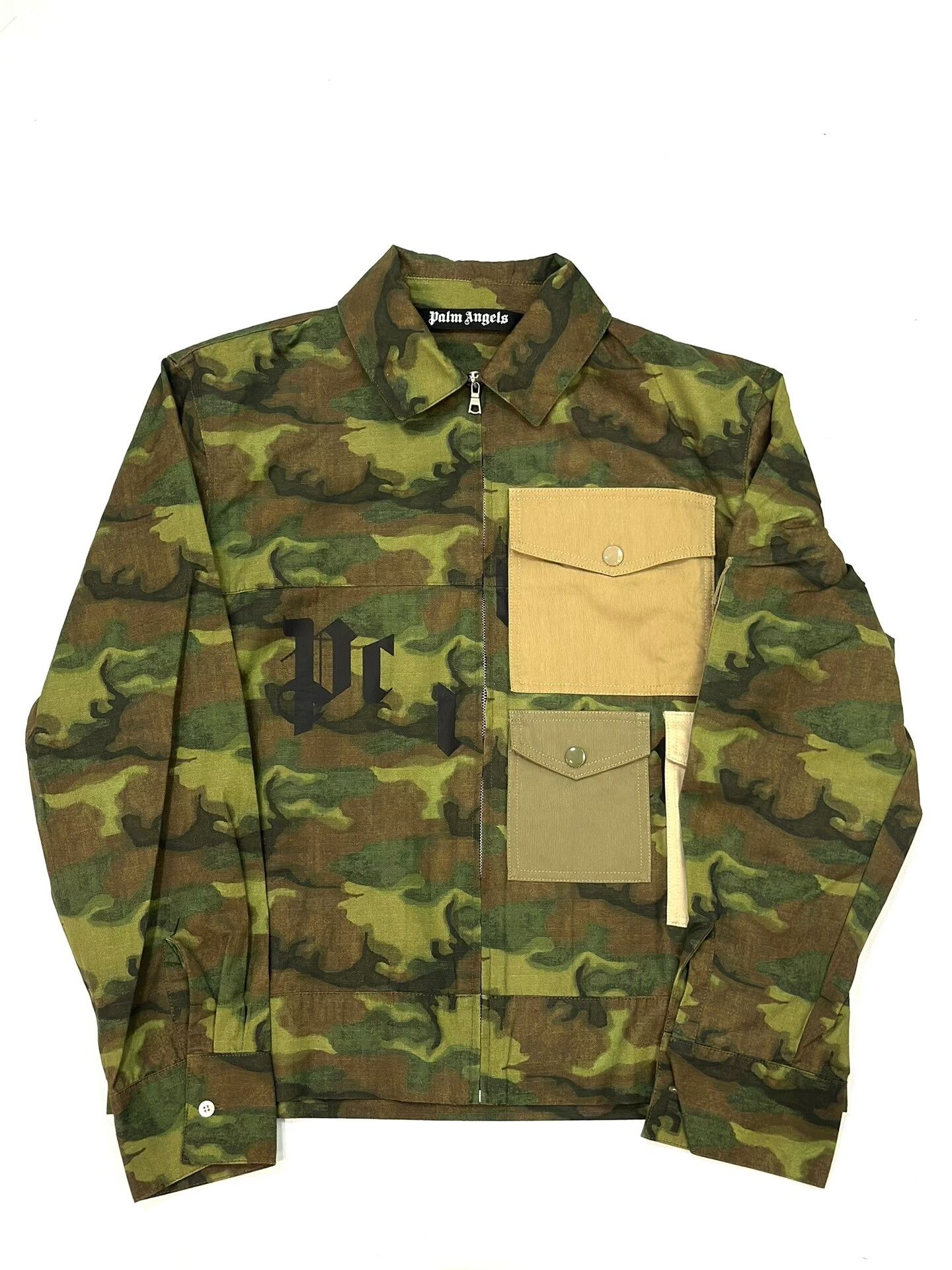 Palm Angels palm angels camo utility jacket Size US M / EU 48-50 / 2 - 1 Thumbnail
