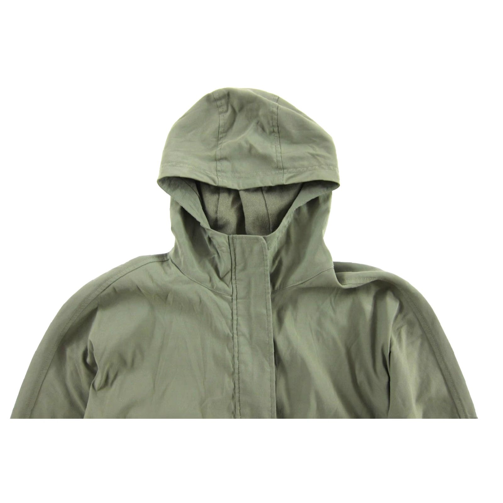 The North Face The North Face Olive Green Nylon Stretch Hooded Windbreaker Jacket Women Small Size S / US 4 / IT 40 - 3 Thumbnail