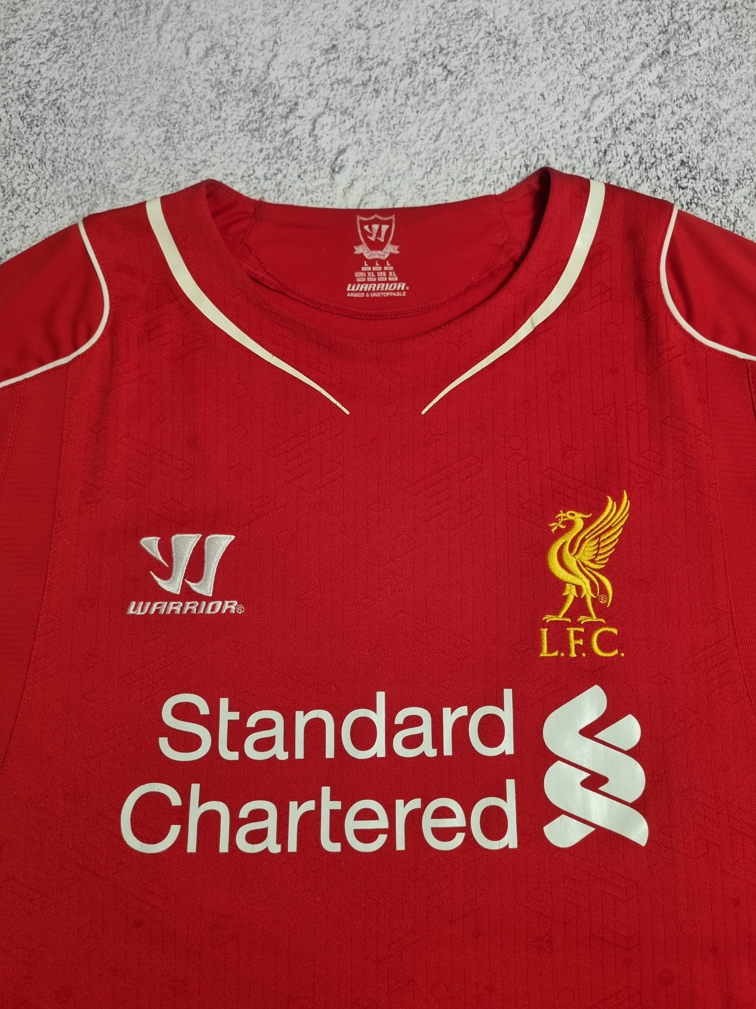 Warrior Liverpool FC Warrior Home Shirt 2013/14 Standard Chartered Size US L / EU 52-54 / 3 - 2 Thumbnail