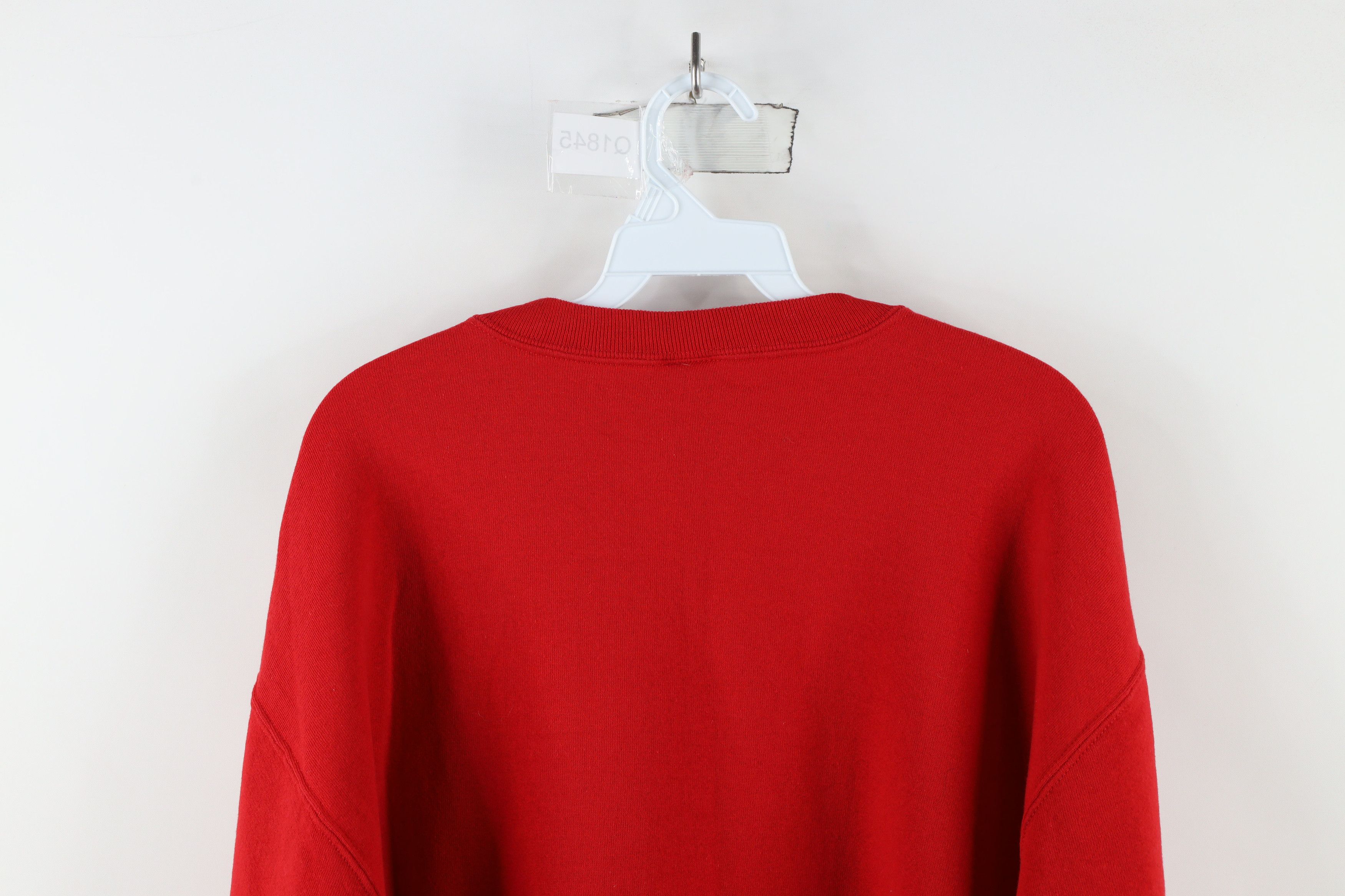 Russell Athletic × Vintage Vintage 90s Russell Athletic USA Flag Box Logo Sweatshirt Size US L / EU 52-54 / 3 - 9 Thumbnail