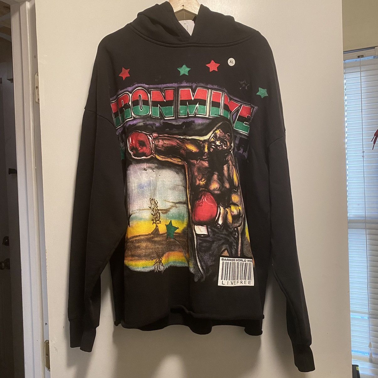 Barriers Barriers Iron Mike Tyson Hoodie Black Size US XL / EU 56 / 4 - 1 Thumbnail