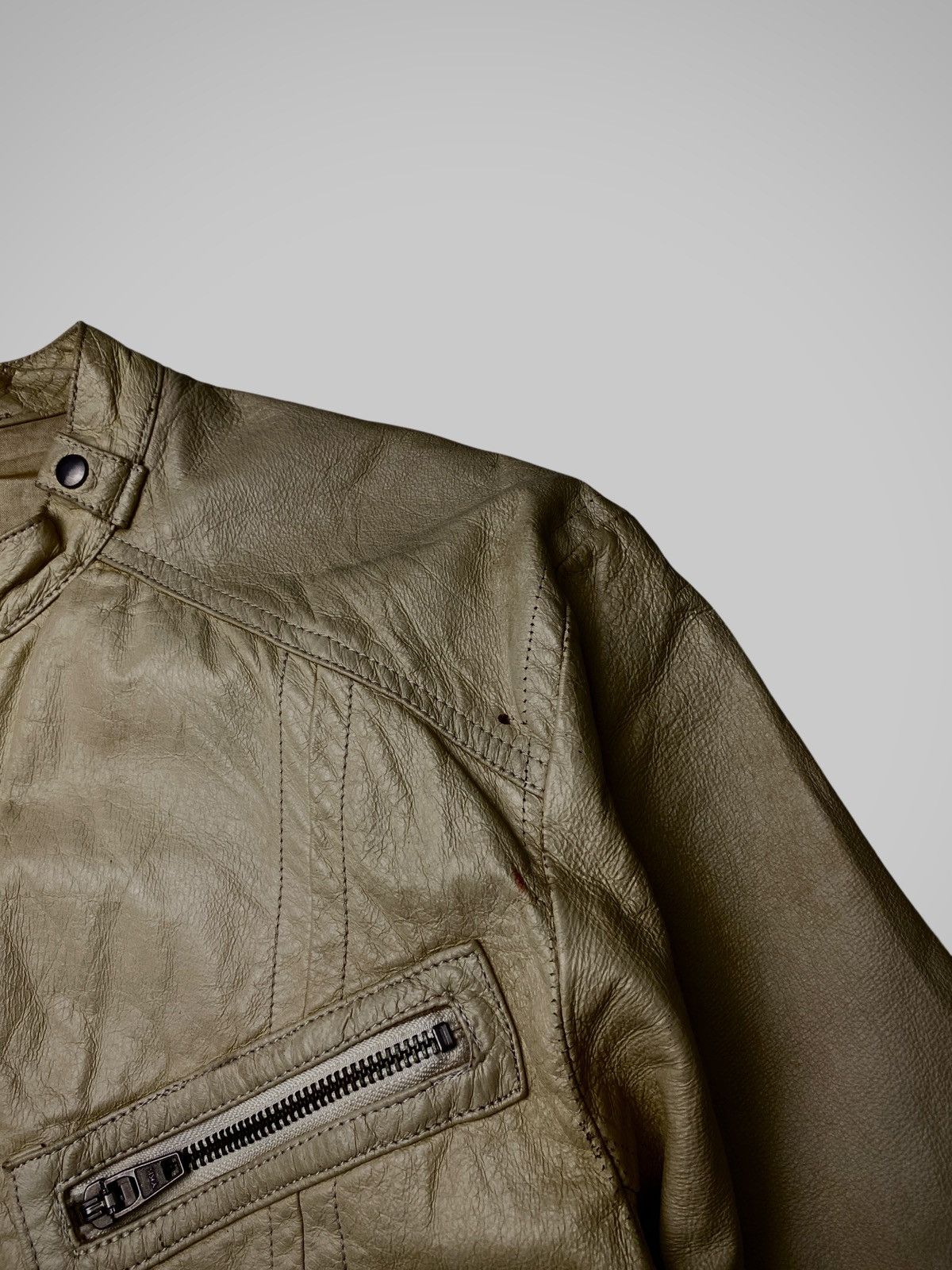 Isamu Katayama Backlash Jackrose Pig Leather Biker Jacket Size US M / EU 48-50 / 2 - 6 Thumbnail