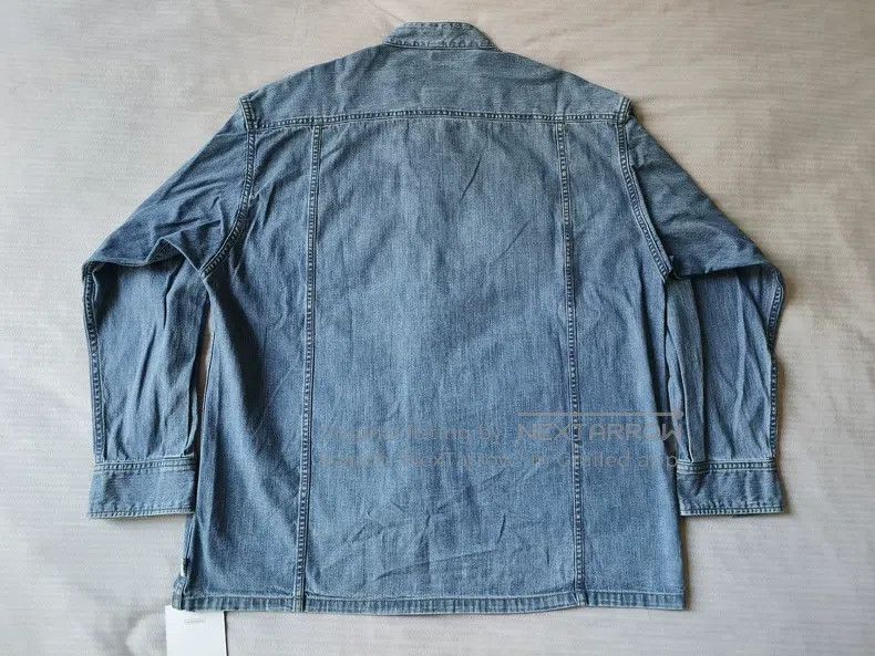 Wtaps Wtaps Washed denim windbreaker jacket Size US M / EU 48-50 / 2 - 2 Thumbnail