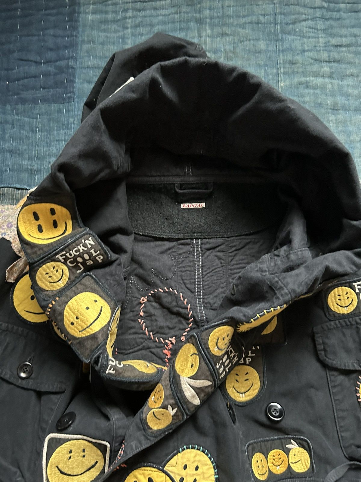 Kapital × Kapital Kountry Kapital moleskin Cotton RINGCOAT (RAINBOWY INSANE) XL Size US XL / EU 56 / 4 - 8 Thumbnail