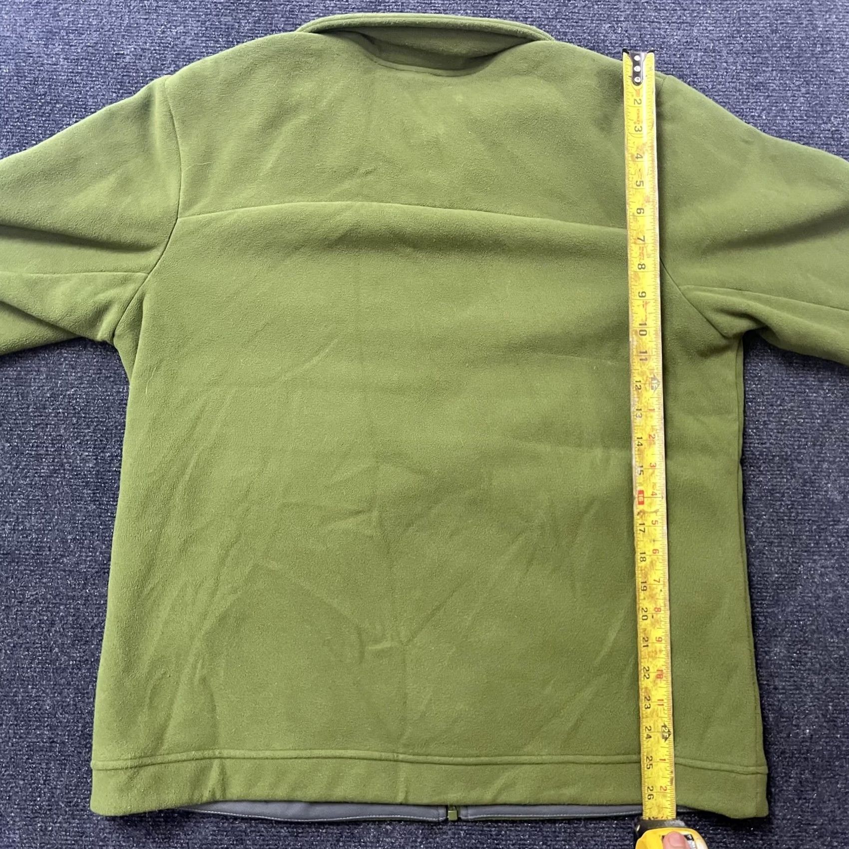 The North Face The North Face Jacket Mens Large Green Gray Fleece Full Zip Sherpa Lined Pockets Size US L / EU 52-54 / 3 - 5 Thumbnail
