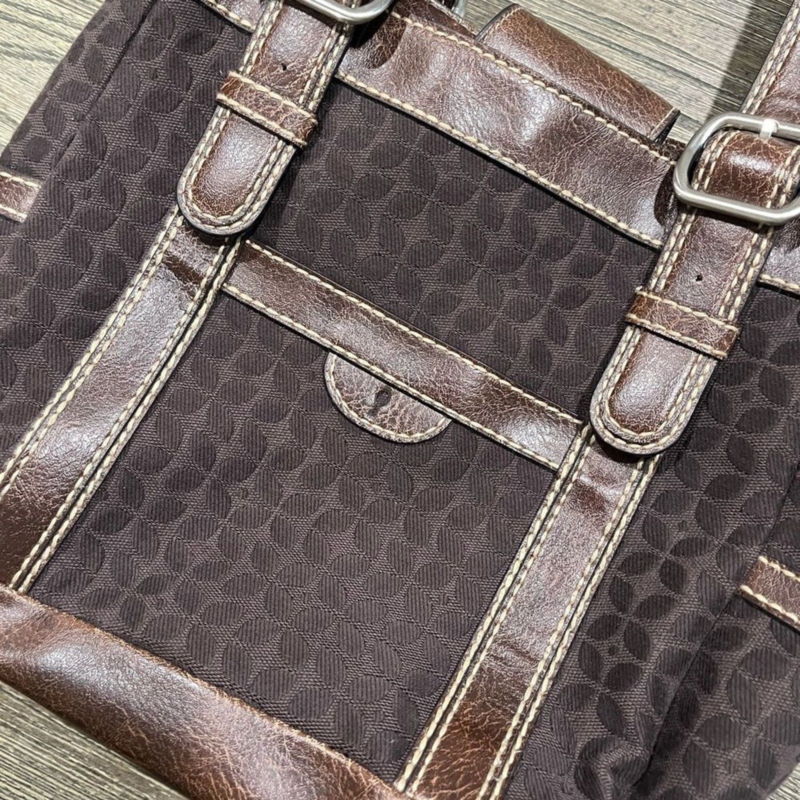Fossil Fossil Classy Purse Patterned Shoulder Bag Adjustable StrapM Size ONE SIZE - 11 Thumbnail