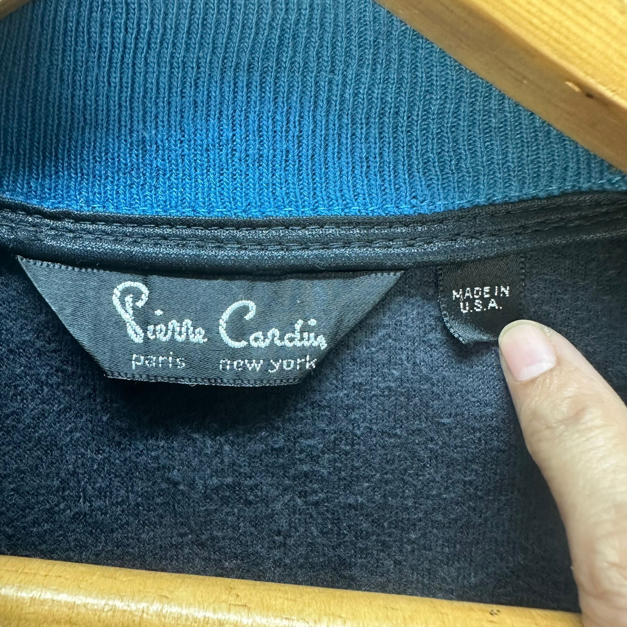 Pierre Cardin 90's PIERRE CARDIN COLORBLOCK VELVET JACKET #8615-017 Size US L / EU 52-54 / 3 - 6 Thumbnail