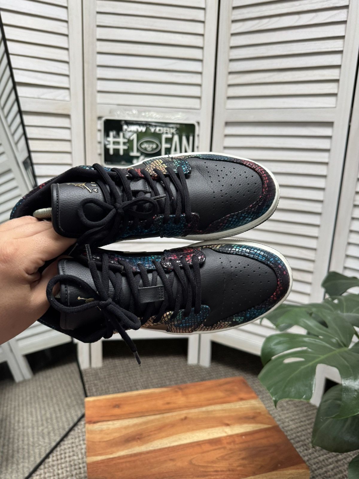 Nike Air Jordan 1 Low Multi Snakeskin Size US 8 / EU 41 - 13 Thumbnail