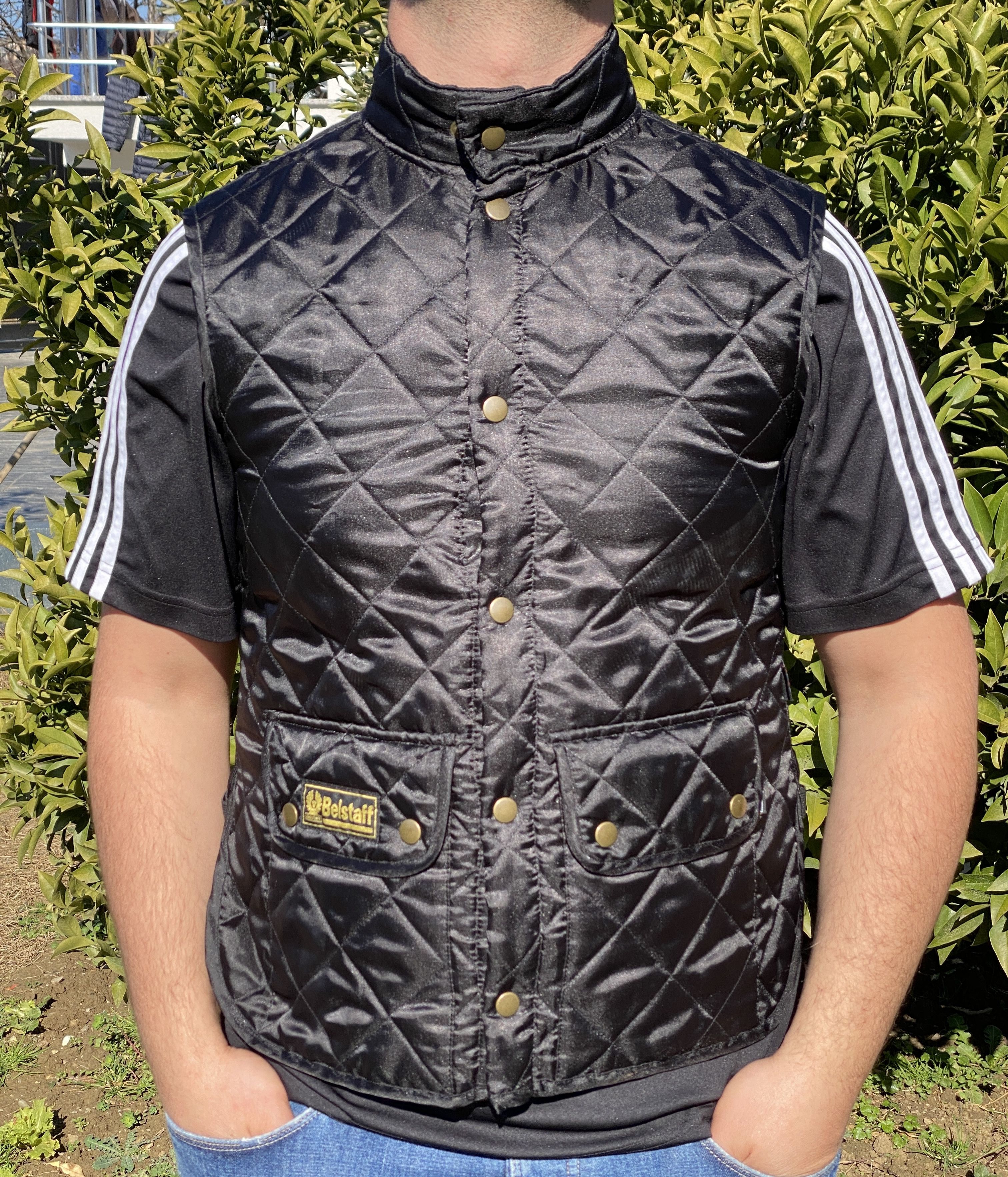 Belstaff Mens Gilet Belstaff Airframe Gilet Black 104621BLK